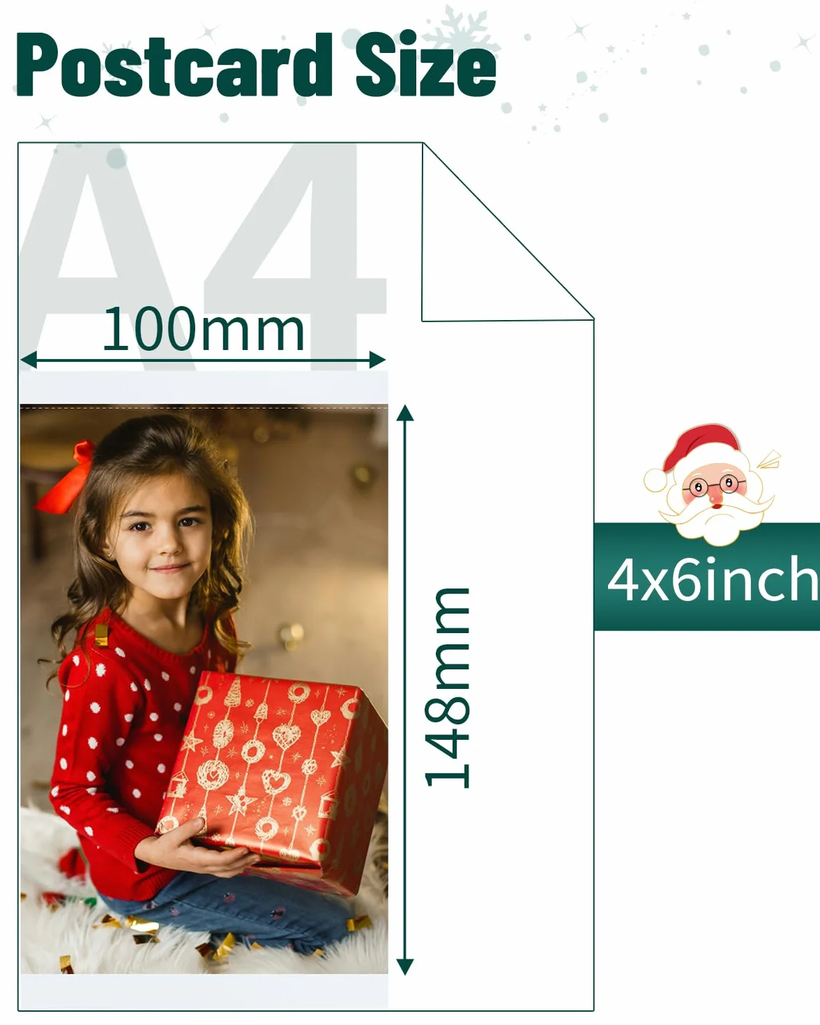 Carta fotografica Canon CP1300 compatibile Selphy CP1500 CP1200 CP1000 CP910 CP800 KP-108IN 108 fogli 100x148mm