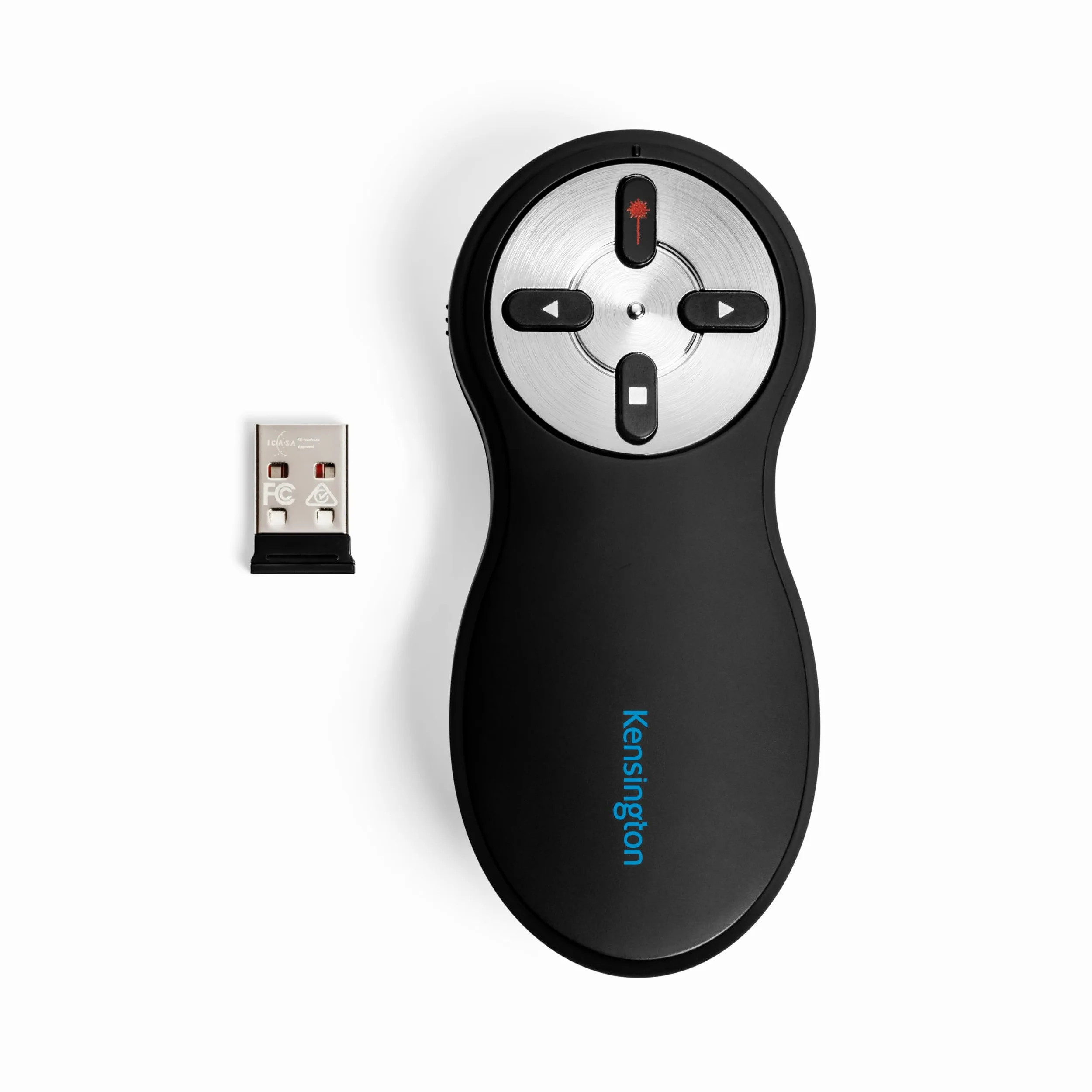 Kensington Wireless Presenter with Red Laser Pointer - Nano Receiver (K33272WW)