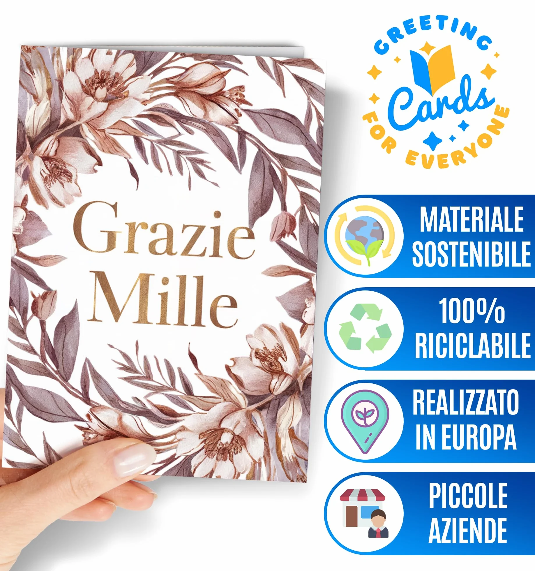 Biglietti di Ringraziamento per Insegnante – Regalo Originale per Dire Grazie