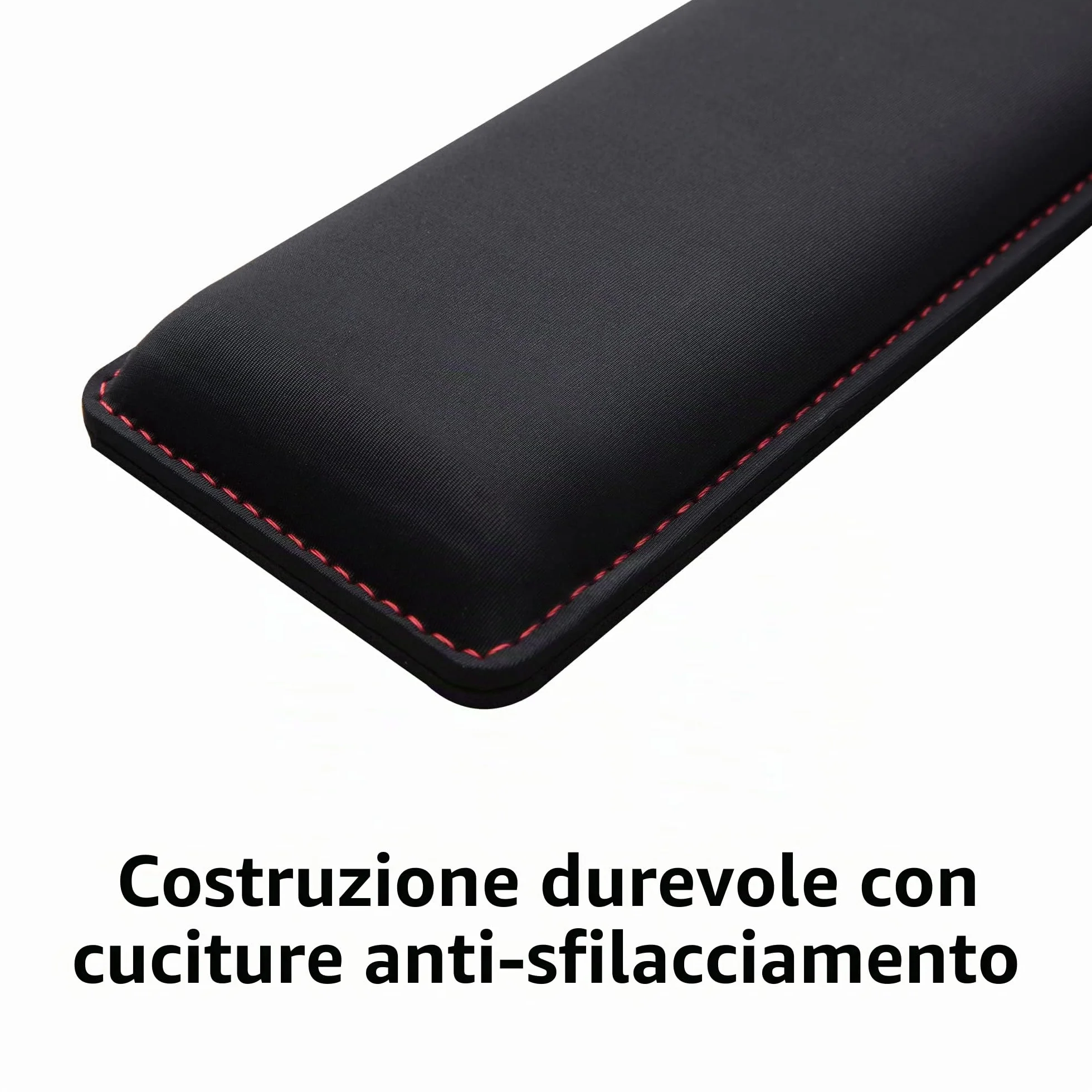 HyperX Poggiapolsi Compatto Memory Foam Gel Anti-Scivolo Ergonomico Nero