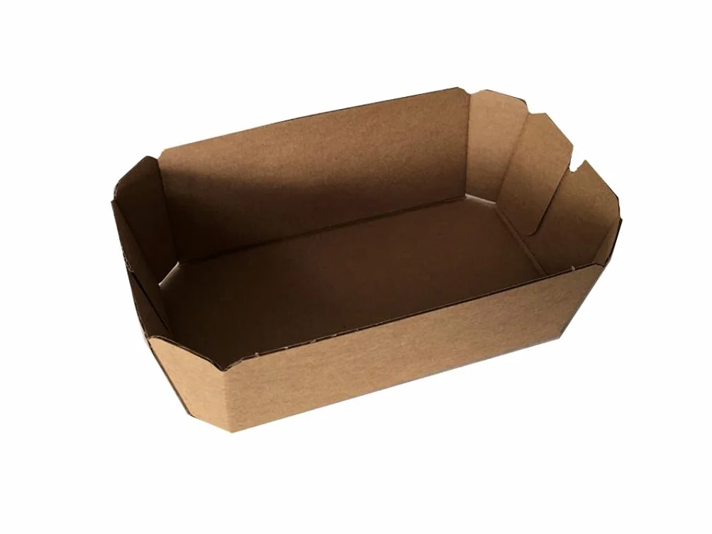 Scatole in Cartoncino Kraft Avana per Packaging Regalo, Cestini Aperti 500gr Bomboniere Ecosostenibili