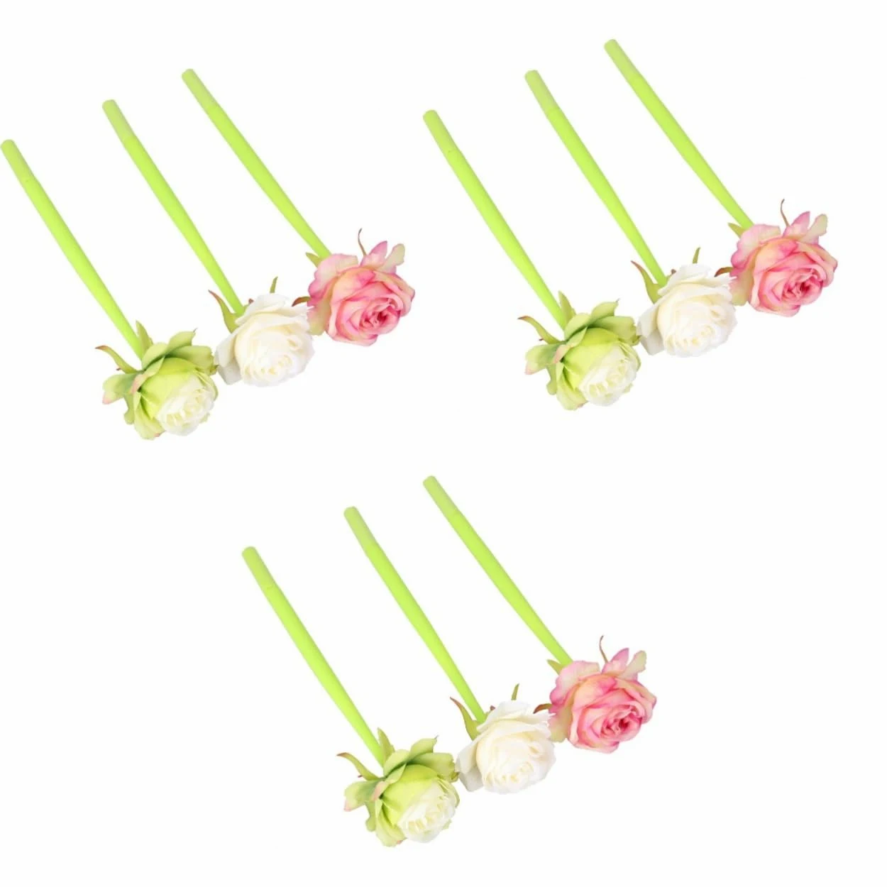 Lurrose 9 Pz penna a inchiostro gel penne gel nere penne a sfera penna leggera bomboniere per bambini per scrivere fiore per studente