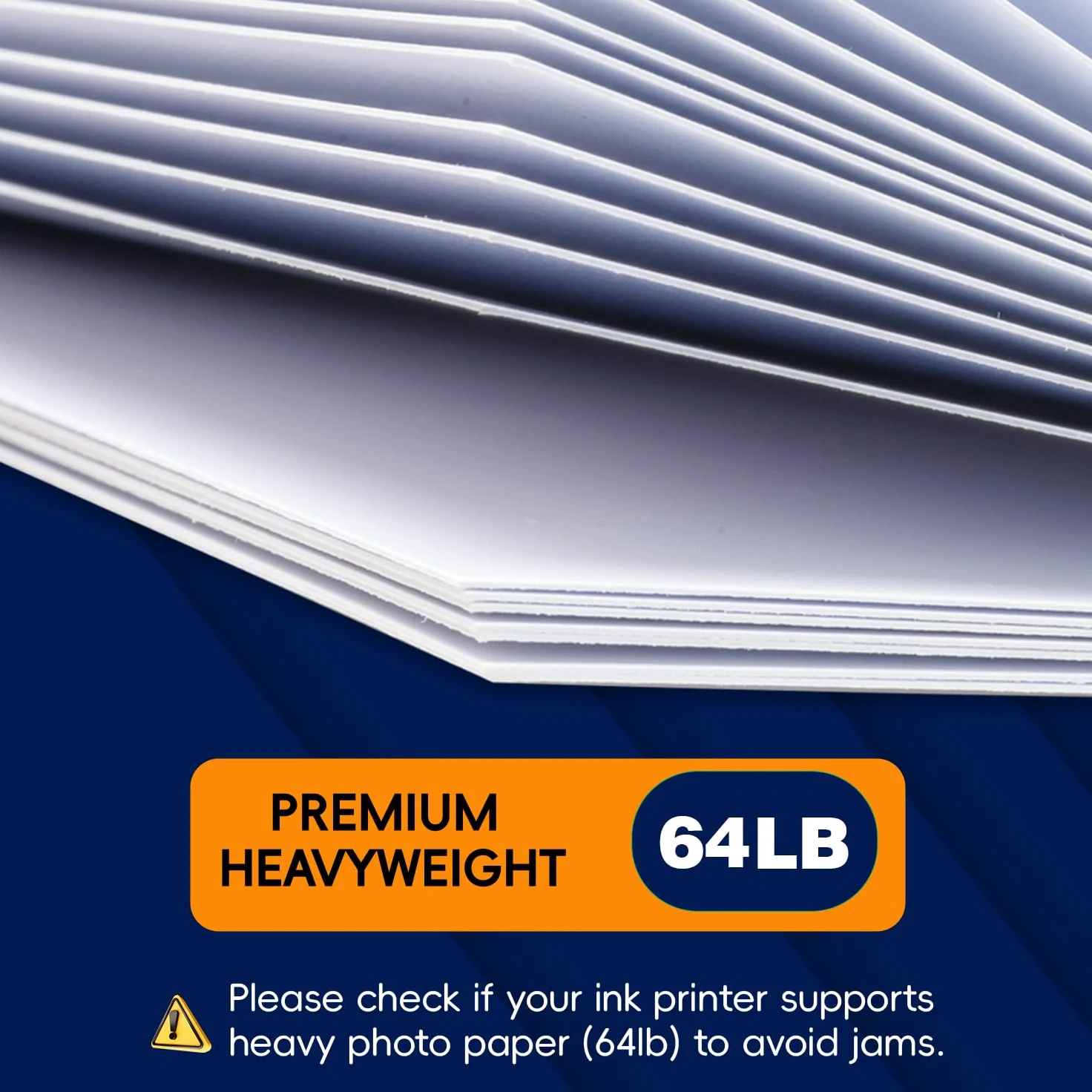 Carta fotografica a getto d'inchiostro, 21,6 x 28 cm, 200 fogli, 29 kg/240 g/m², carta fotografica lucida su entrambi i lati, per stampanti a getto d'inchiostro, ad asciugatura istantanea, cartoline