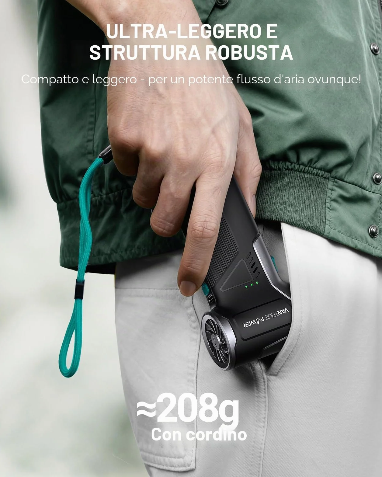 T150 Soffiatore d'aria wireless ad alta velocità, 110.000 RPM, potente ad aria compressa con 3 livelli – Soffiatore/aspiratore a batteria per PC, auto, casa ed esterni