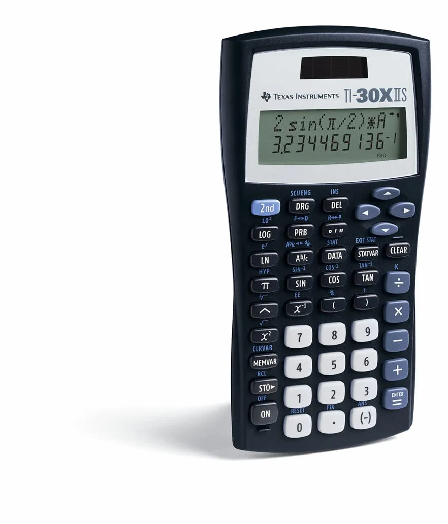 Texas Instruments TI 30X II Solar Calcolatrice Tascabile
