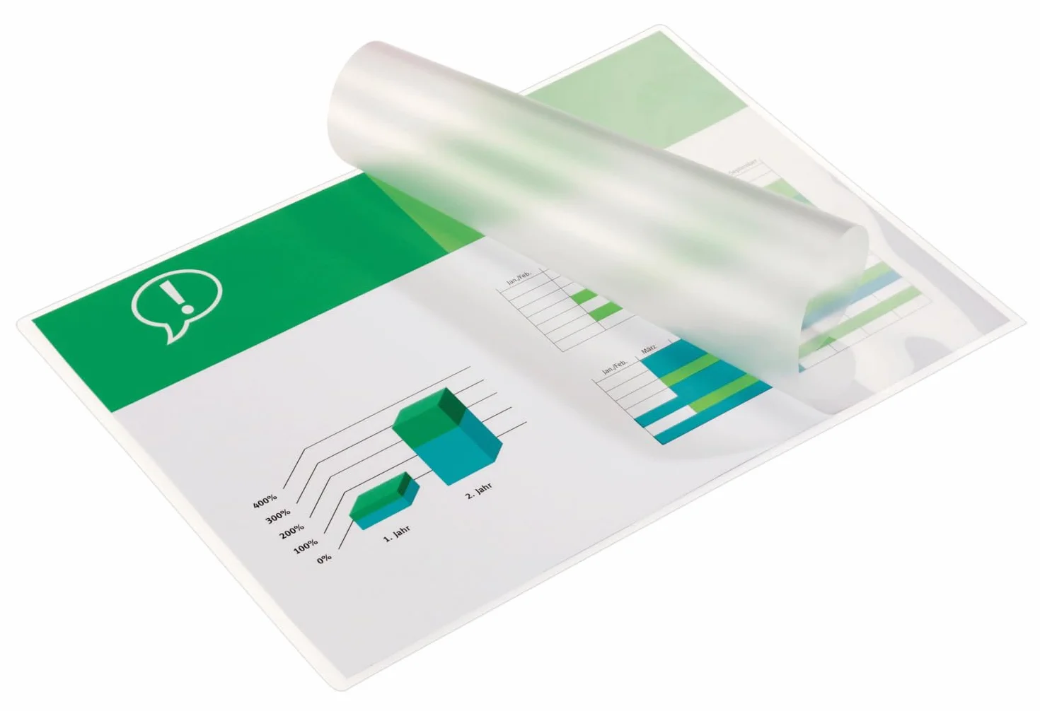 GBC Pouch plastificazione a caldo buste A4 2x75 micron lucida 100 pezzi
