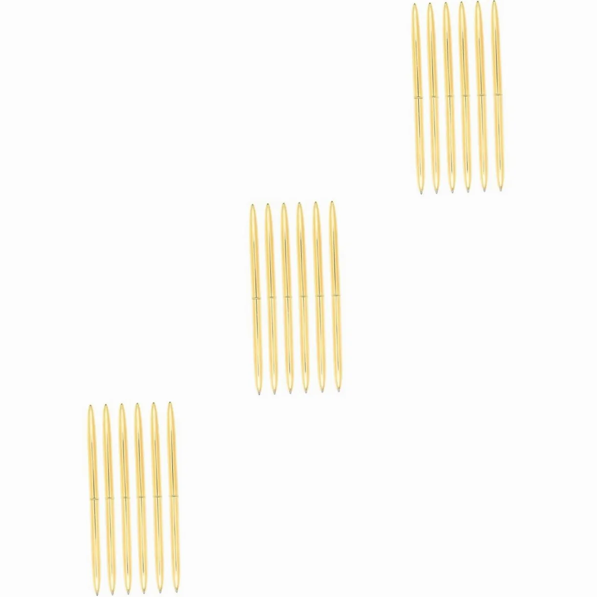 TEHAUX 3 Set Di Penne A Sfera in Metallo 3 Penne A Sfera Con Inchiostro Leggere Portatili Per Ufficio Scolastico Forniture Per La Casa Penna A Sfera Con Stilo 6 Pezzi*3