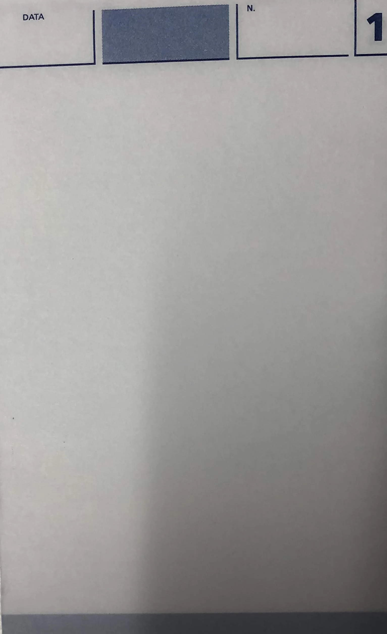 Blocchi Comande a 3 copie autoricalcanti 25x3 17x10 120 pezzi
