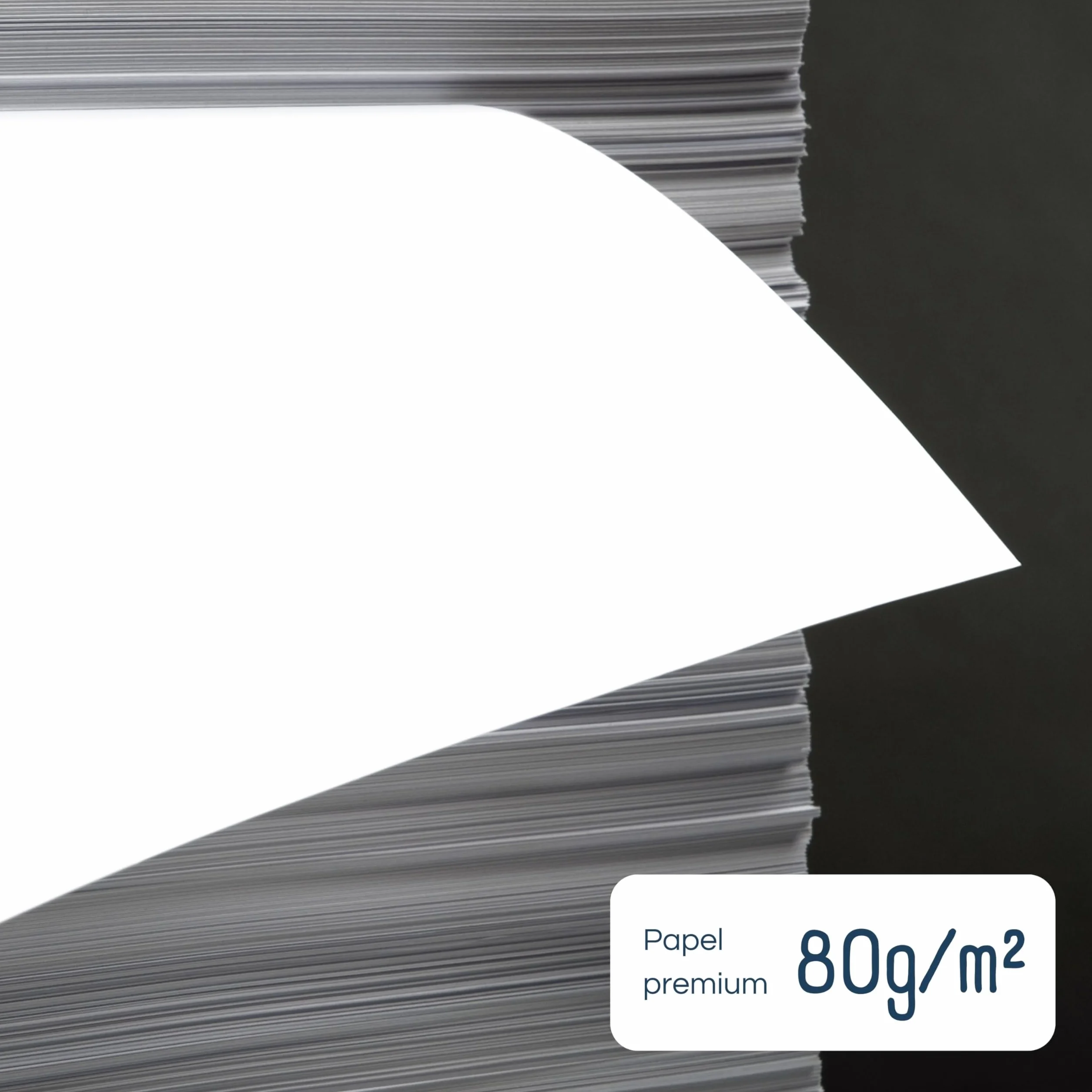 Fogli A4 80g carta premium multiuso per stampanti laser inkjet fotocopiatrici ufficio casa 100 fogli