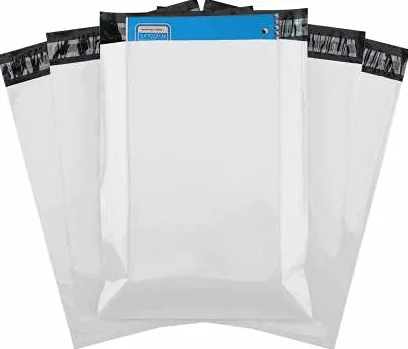 Buste per corriere in plastica, autoadesive, impermeabili, a prova di strappo, per abbigliamento (38 x 48 cm), confezione da 100 pezzi