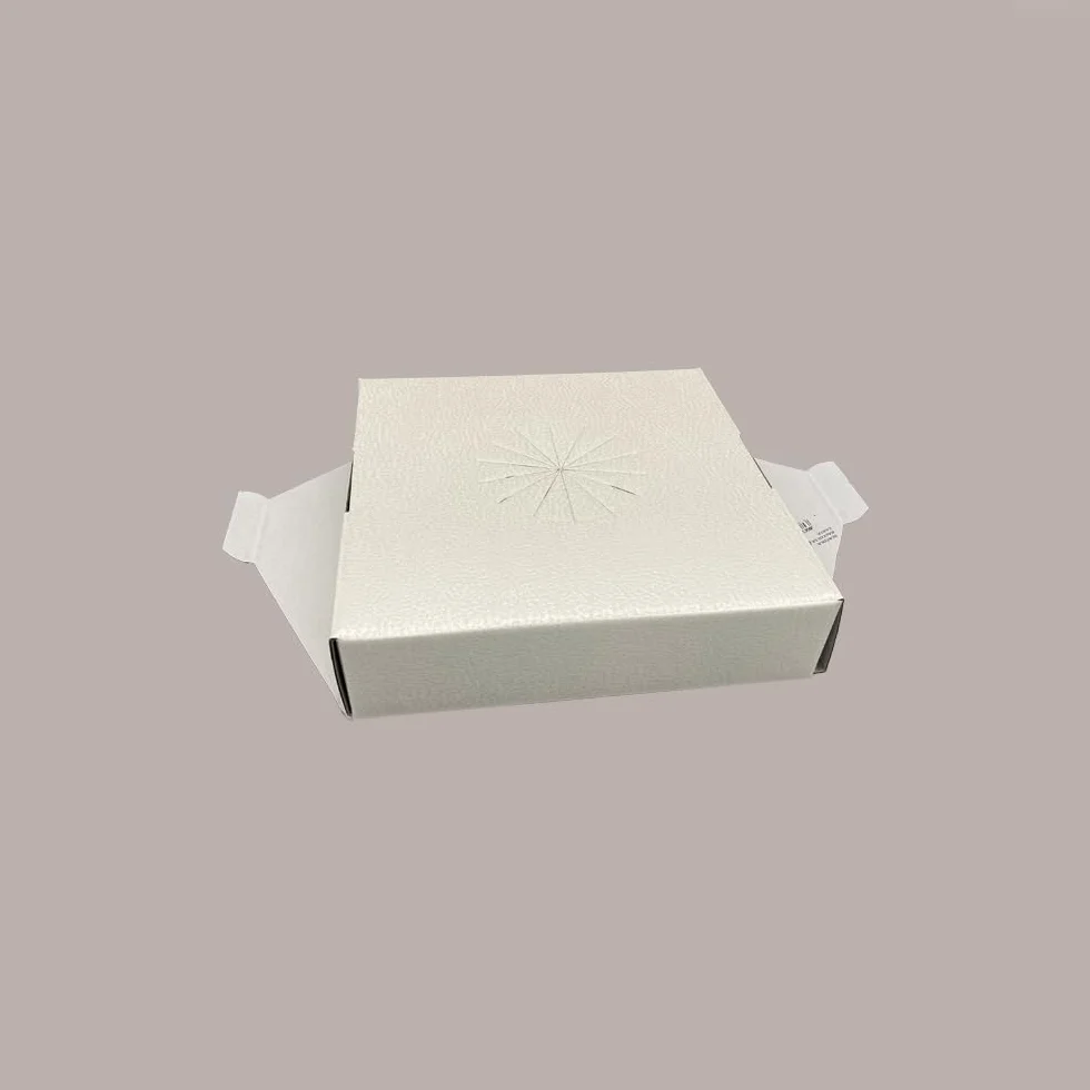 Lucgel Scatola Porta Uovo Cioccolato con Finestra Trasparente 15x15H27 cm - 5 pezzi