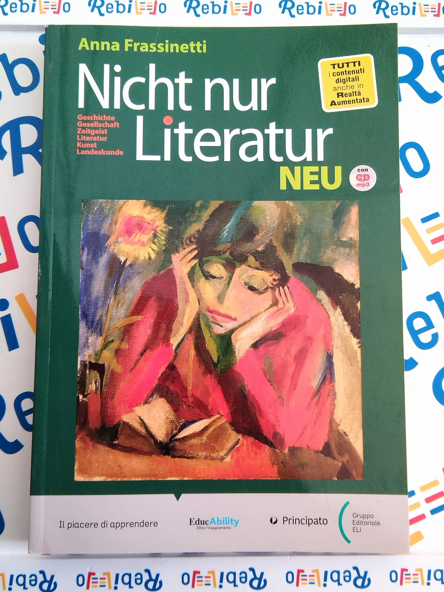 NICHT NUR LITERATUR NEU + CD MP3 - (9788841613818) + Materiali didattici – Rebillo