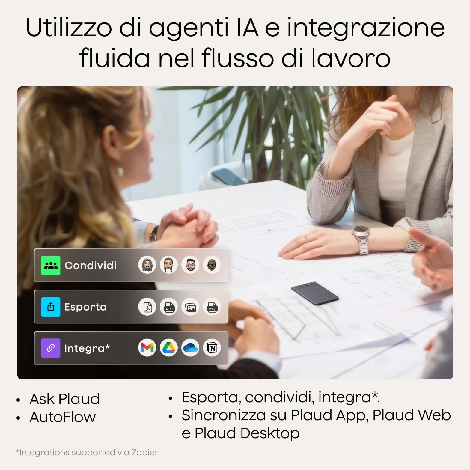 Plaud Note Registratore Vocale AI Professionale con Custodia Audio Digitale Trascrizione Riassunti Automatici in 112 Lingue Controllo App Perfetto per Riunioni Lezioni Chiamate Colloqui Interviste | Controllo tramite App Trascrizione e Riepilogo IA Suppor