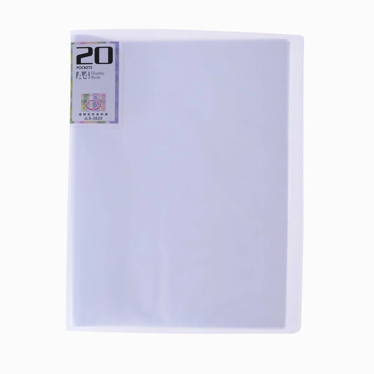 NUOBESTY 2pezzi Cartellina Con Pagine Portadocumenti Riutilizzabile Per Scuola e Ufficio Organizer Per Archiviazione e Presentazioni Bianco
