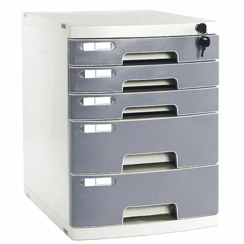 Questo Contenitore Portadocumenti con Serratura è Un Organizer da scrivania Portatile per Fogli A4, Documenti, Forniture per Ufficio, Posta e cancelleria, con cassetti Multipli per riporre o