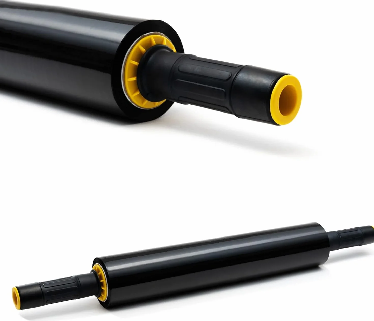 RAGO® Film estensibile imballaggio nero 130m 7,5×7,5×40 cm Pellicola elastica