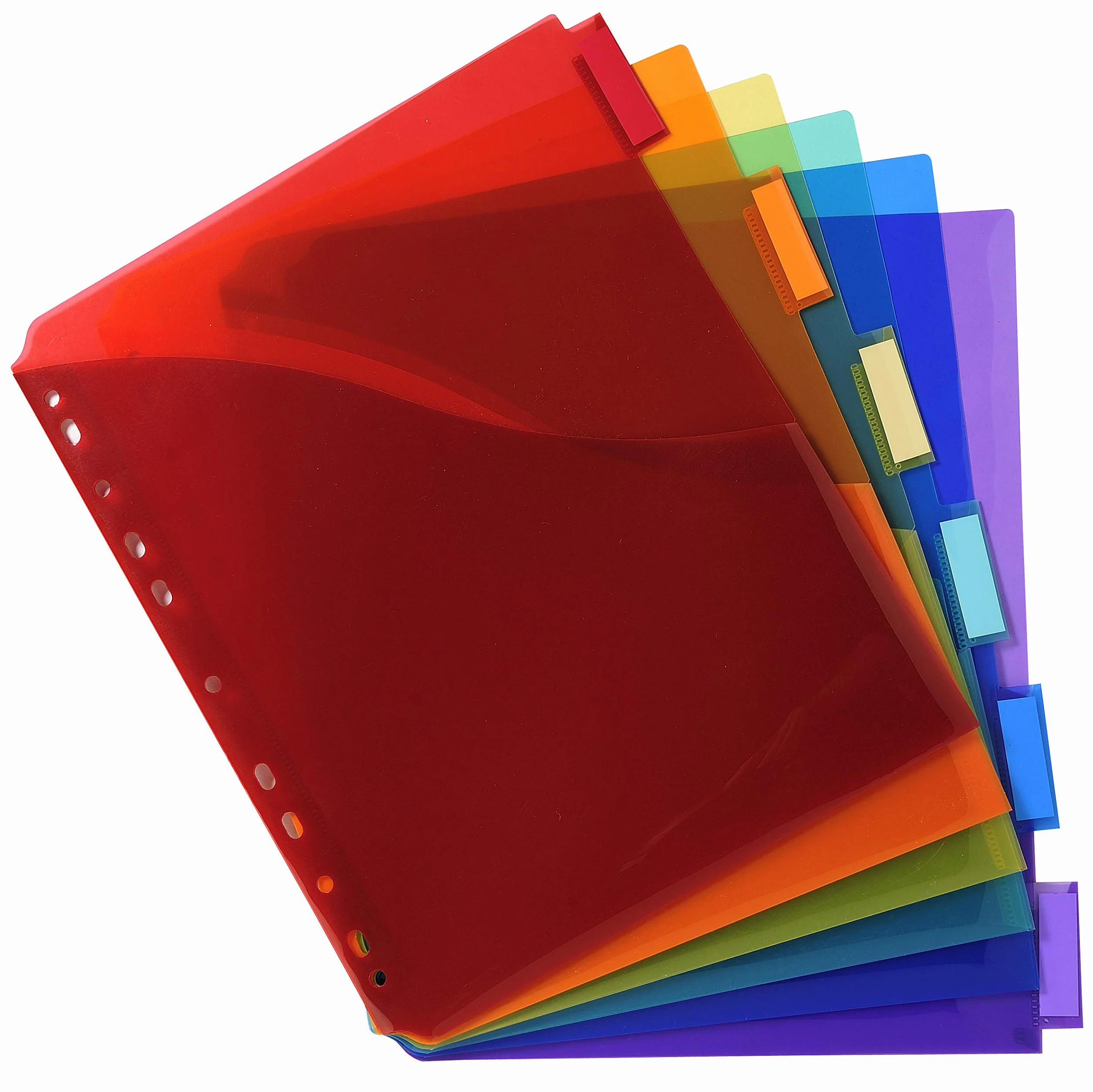 Exacompta Divisori e Segnaletica 6 sezioni Multicolore 25x30 cm A4 maxi