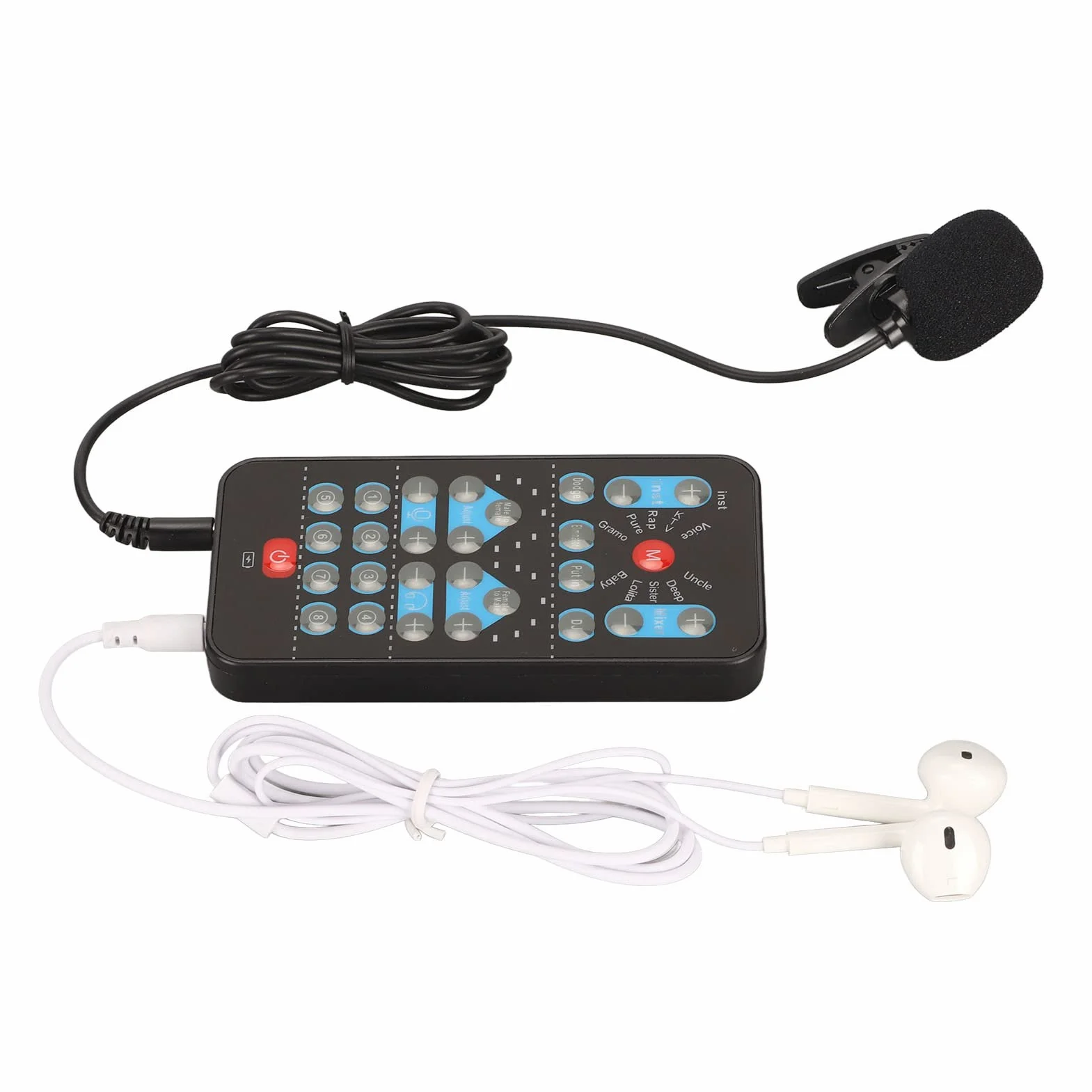 Cambia Voce, Cambia Voce, Cambia Voce con 8 Effetti Sonori, Cambia Voce per Telefoni Cellulari, Computer, DJ, Registrazioni in Studio Musicale
