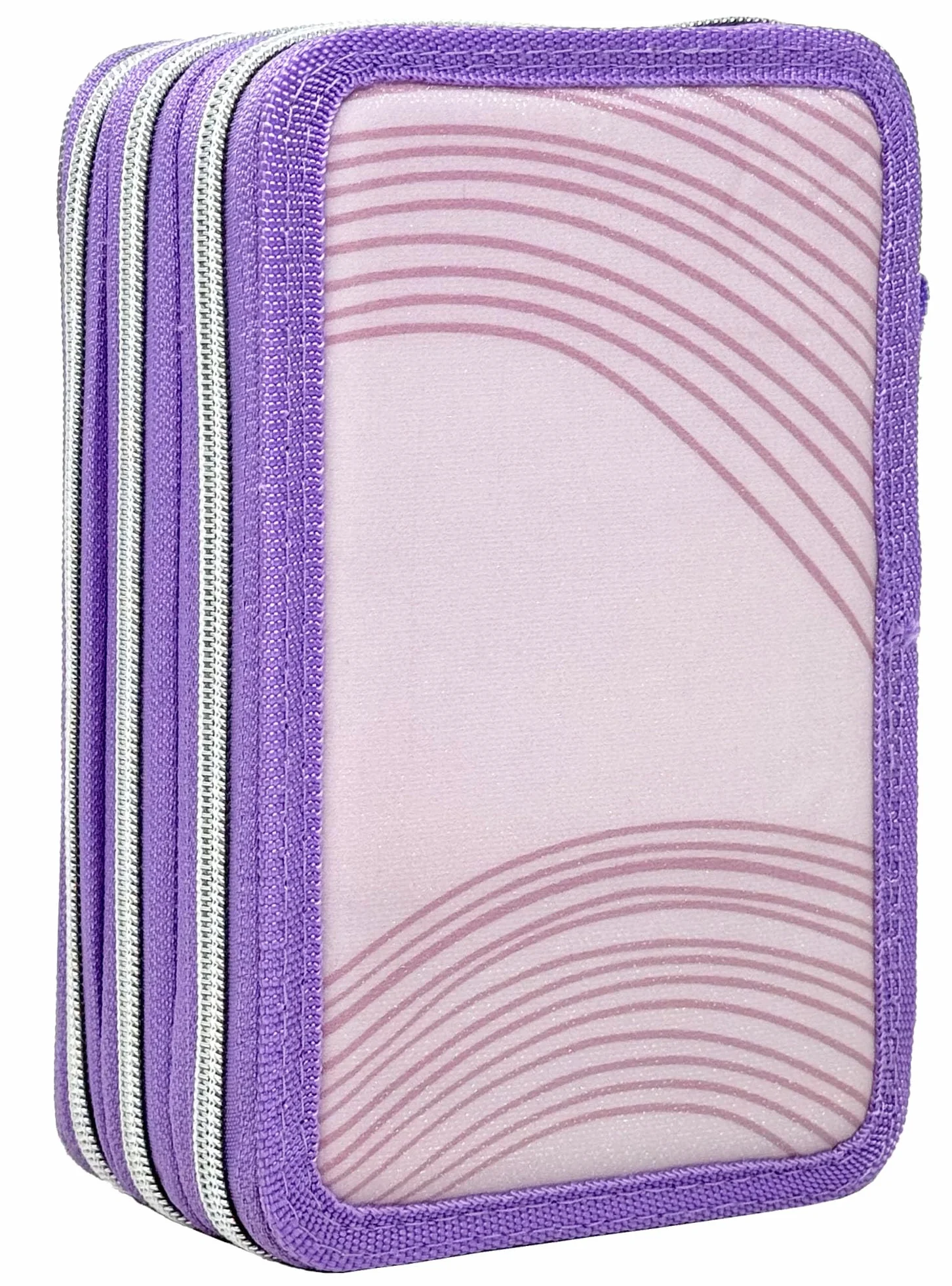 Clondo Astuccio 3 Scomparti 3D Bambini Stitch Angel Fan 44 Accessori Scuola Elementare 20 cm