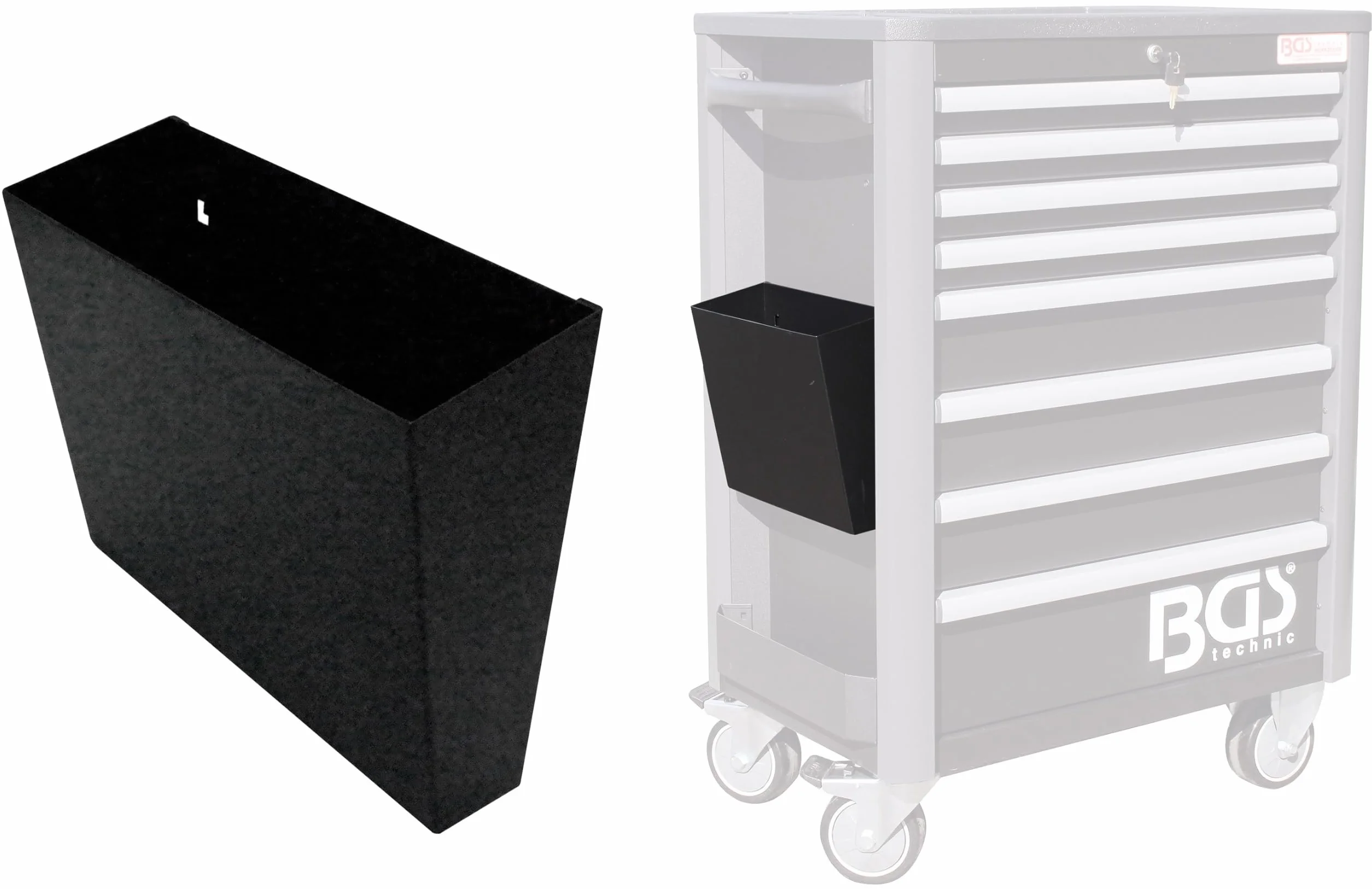 BGS 67162 | Vaschetta porta documenti per carrello da officina PROFI