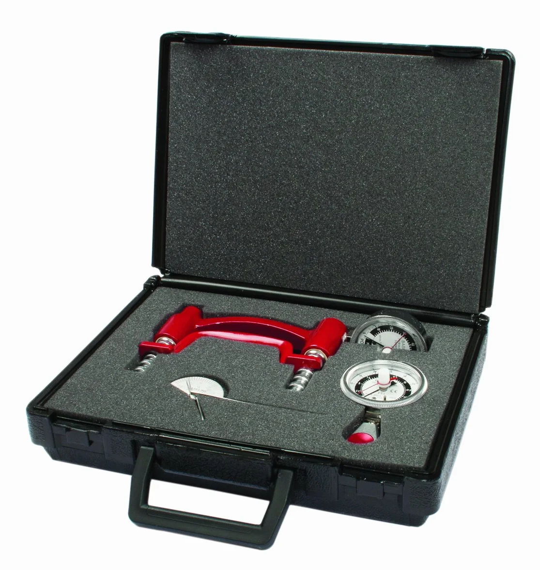Set di Valutazione della Mano Baseline – Kit da 3 Pezzi con Dinamometro Idraulico per Mano da 91 kg e Misuratore della Forza di Pinza da 22,7 kg