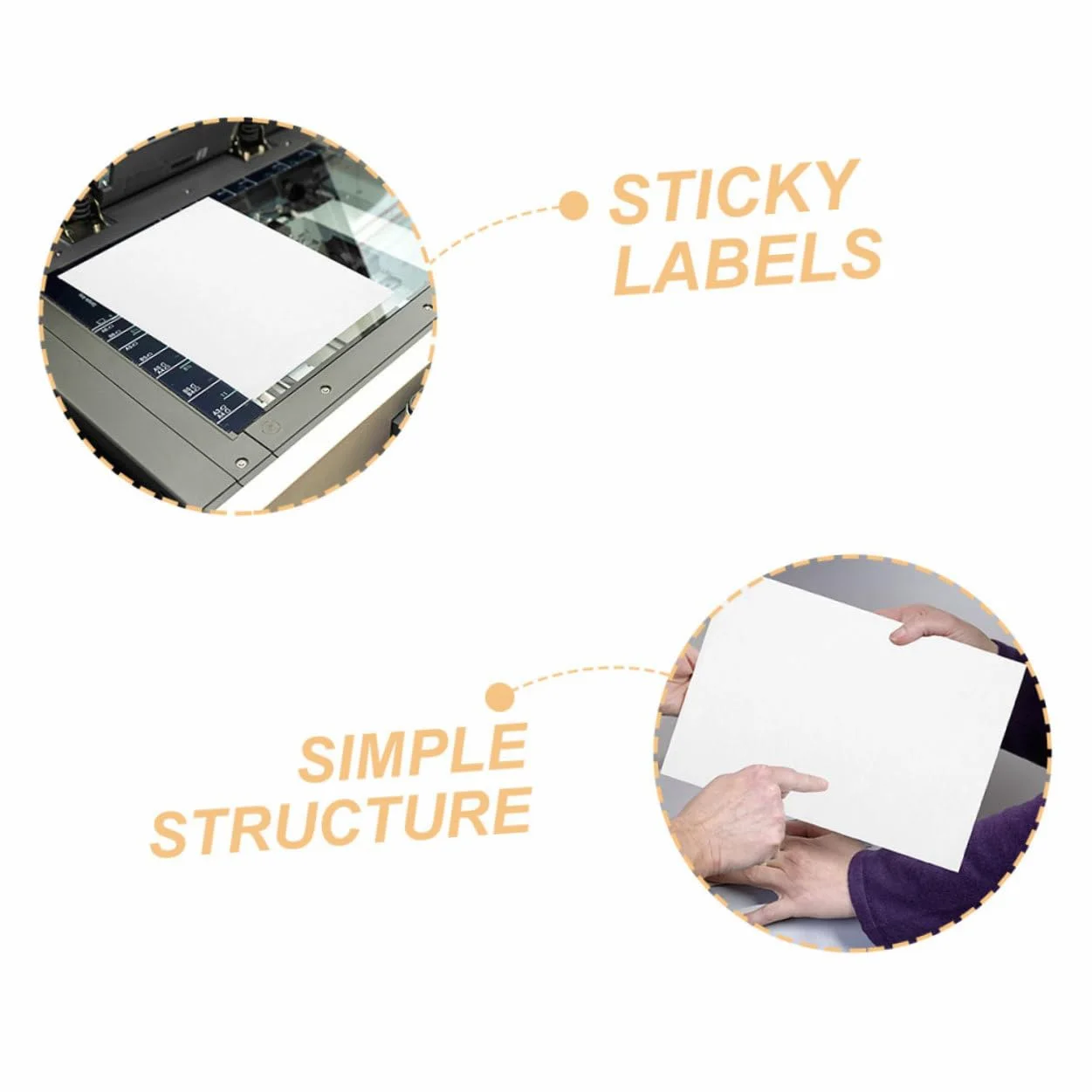 100 fogli Adesivo Stampabile Opaco per Etichette Autoadesive Compatibili con Stampanti Laser e Inkjet per Etichette Indirizzo Prodotti e Domestico Facile Applicare e Rimuovere