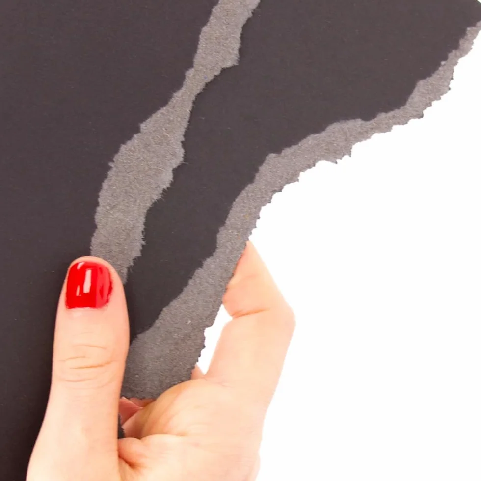 Craftelier 25 Fogli Cartoncino Nero A4 250gsm Liscio per Fustellatura, Biglietti, Scrapbooking