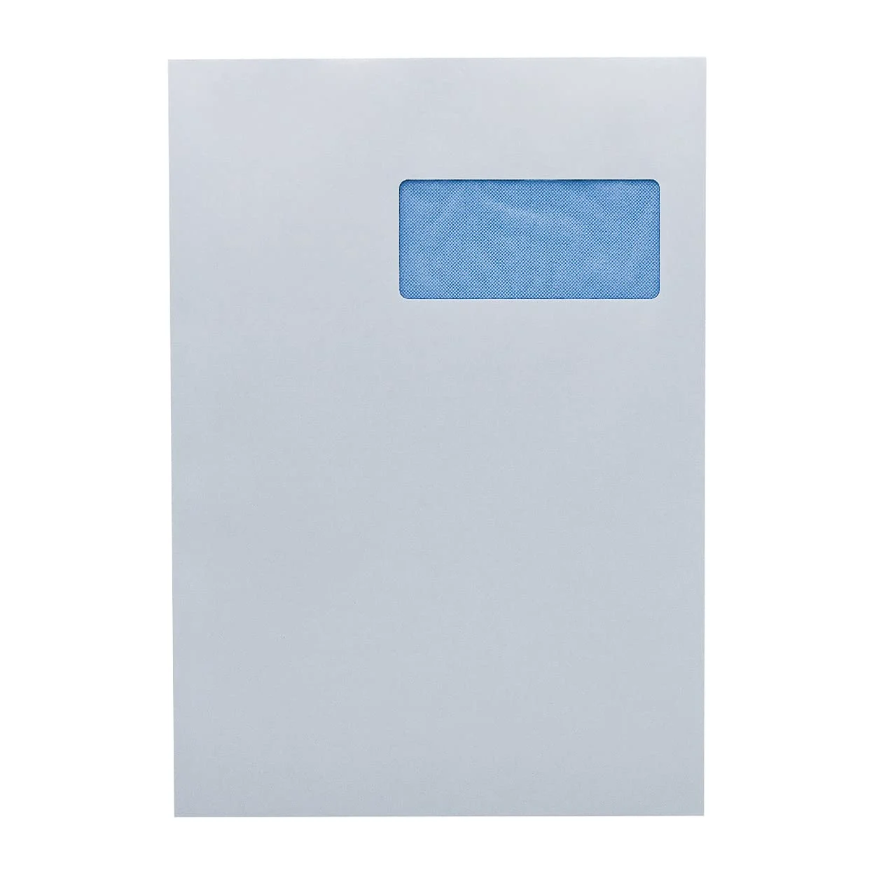 TECNO PRESTIGE, scatola da 250 buste extra bianche, fascia di protezione, 90 g, formato C4 229 x 324 mm con finestra 110 x 50 a 52/20