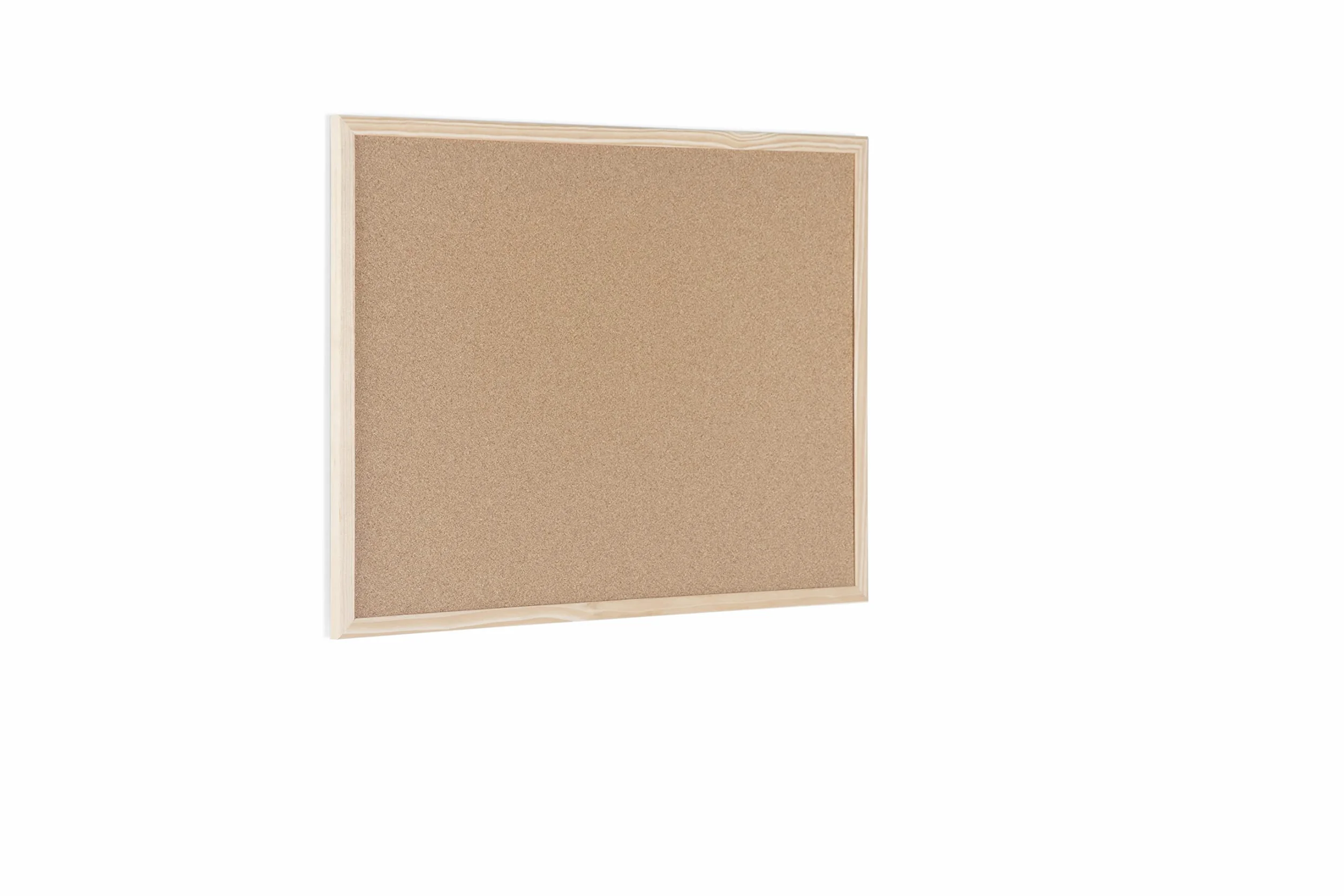Lavagna In Sughero Autorigenerante Con Cornice In Legno Pino 60 x 45 cm