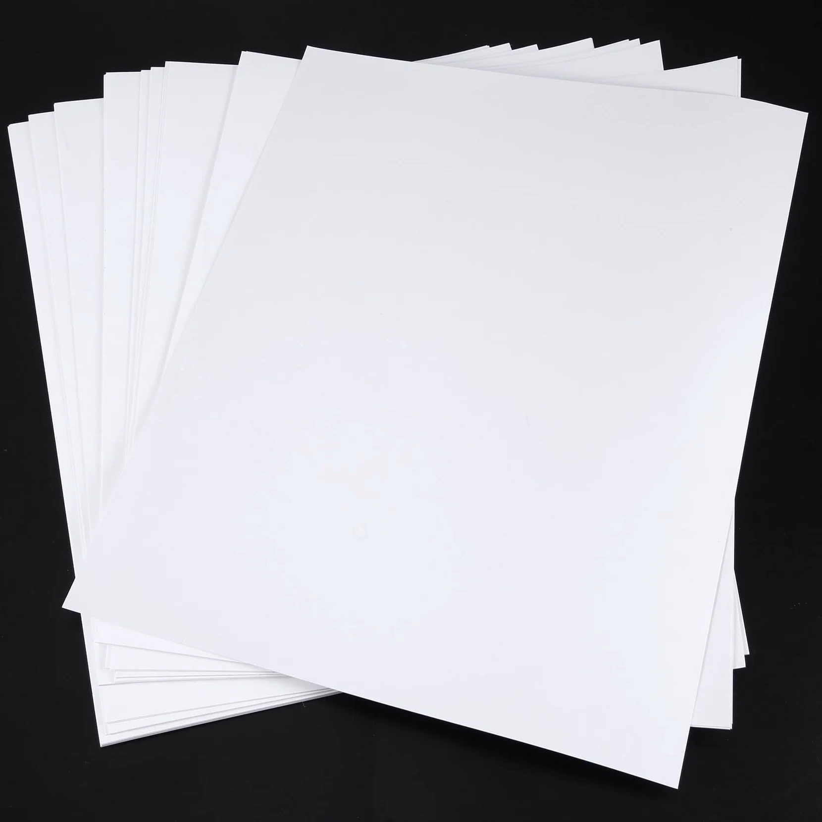 Carta Adesiva Vinilica Impermeabile Stampabile Premium per Getto D'Inchiostro E Stampante 210X280mm 120 Fogli di Carta Adesiva Bianca Opaca