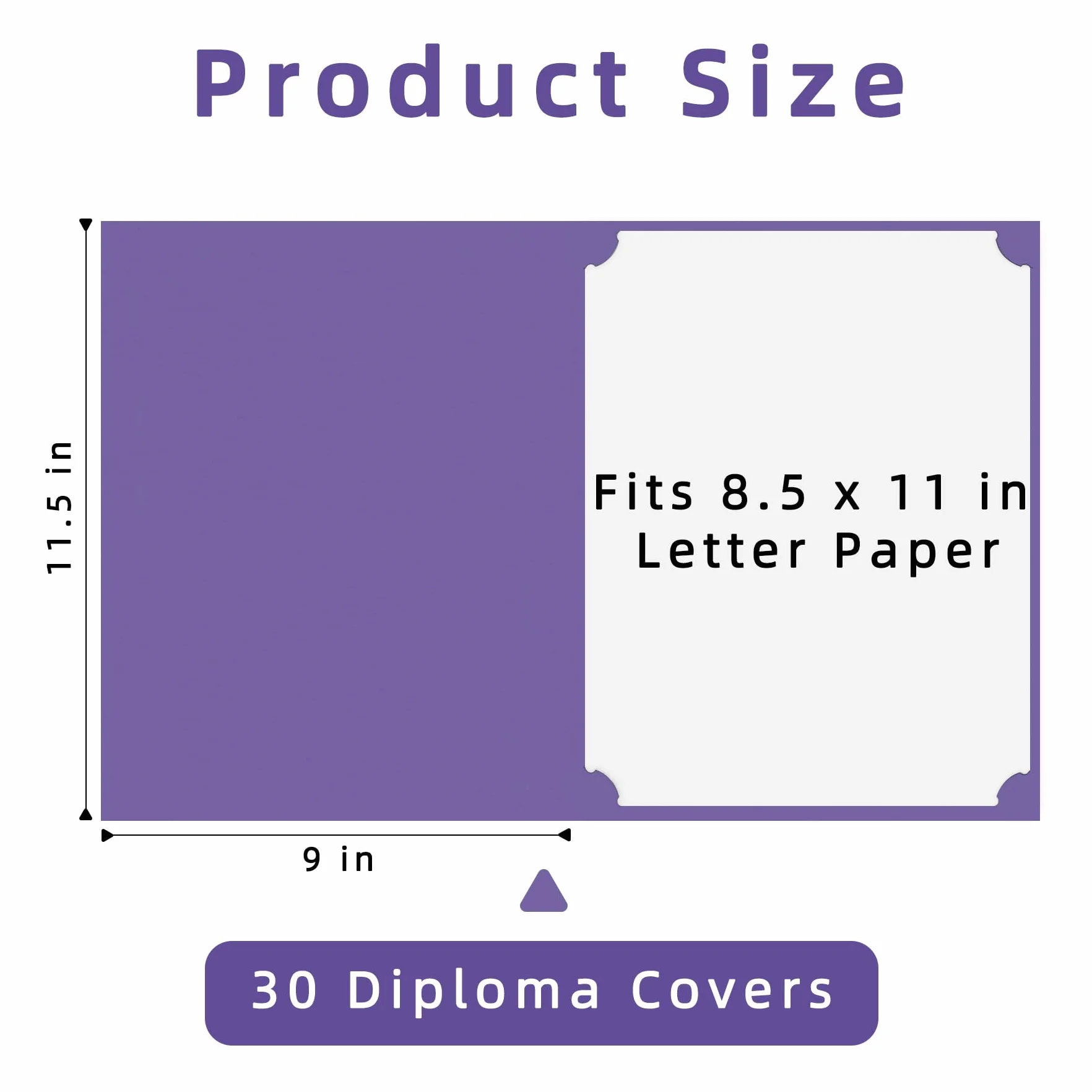HAUTOCO Confezione da 30 titolari per certificati, buste per diploma, buste per documenti, premio e certificati, con bordo in lamina dorata, per lettere da 21,5 x 28,5 cm