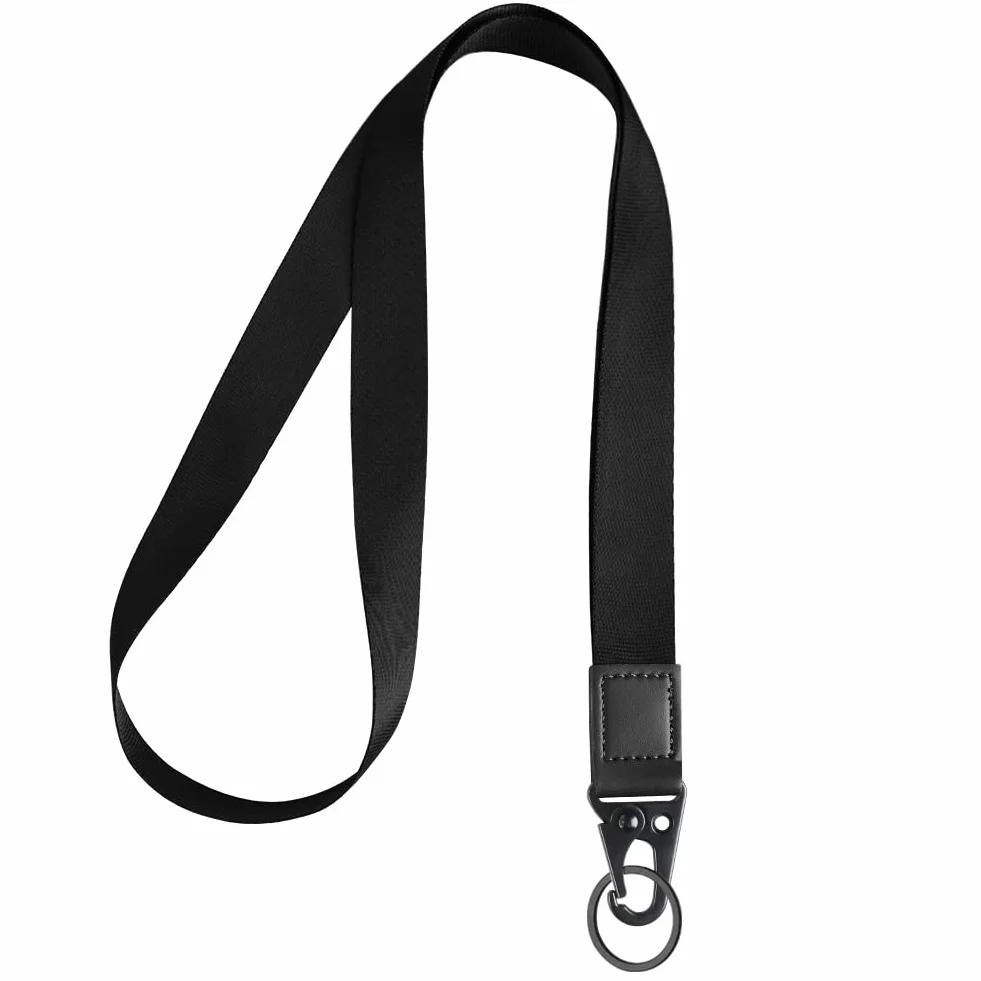 Neck Lanyard Strap con Stampa Fronte Retro a Colori, Cordino per Collo Portachiavi Rotante per Studenti