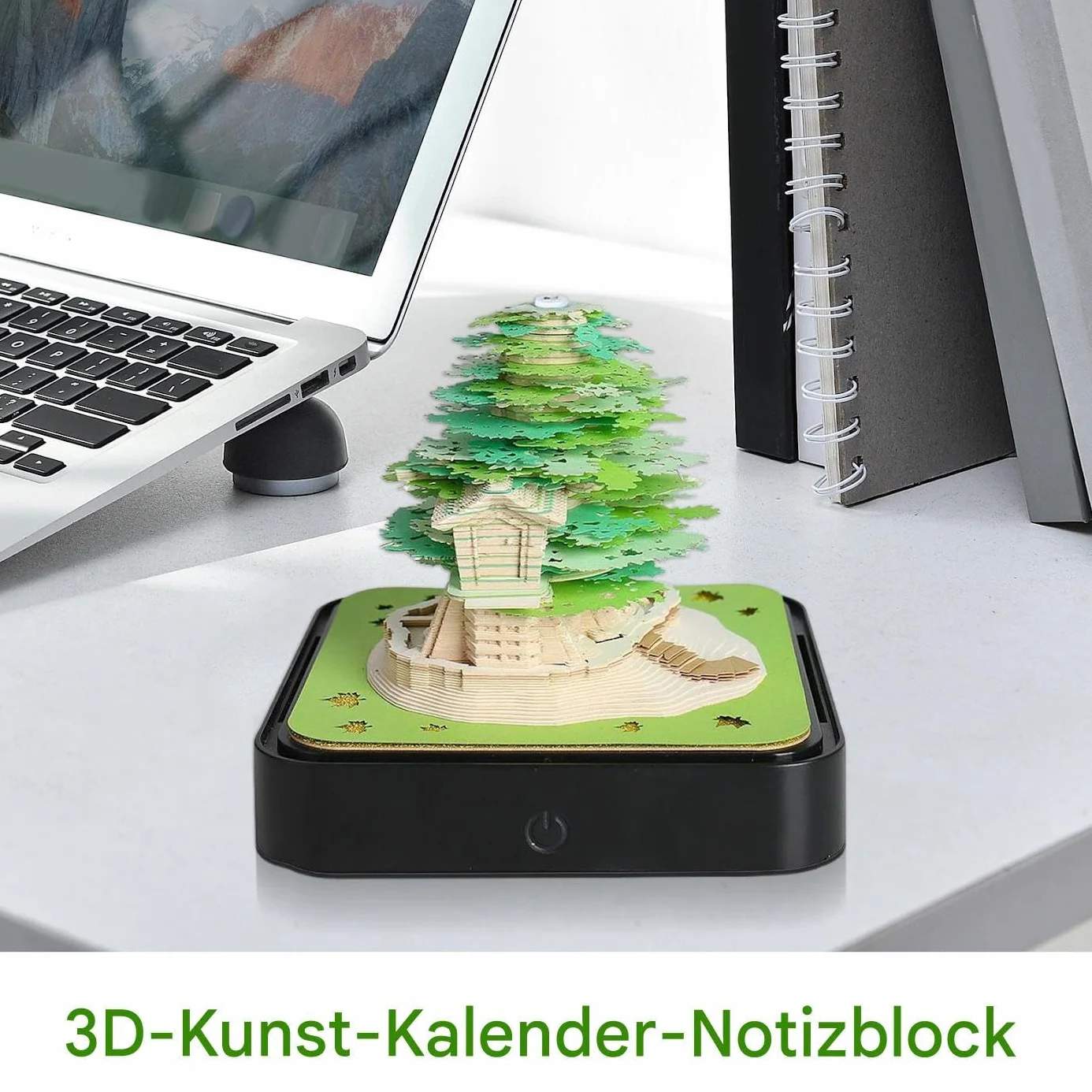 Calendario Orologio 3D 2026 a Strappo Divertente Estetico | Calendario a Blocco Note con Intaglio su per Scuola, la Casa, , il Salotto, la Camera da , lo Studio, lo Scaffale, la