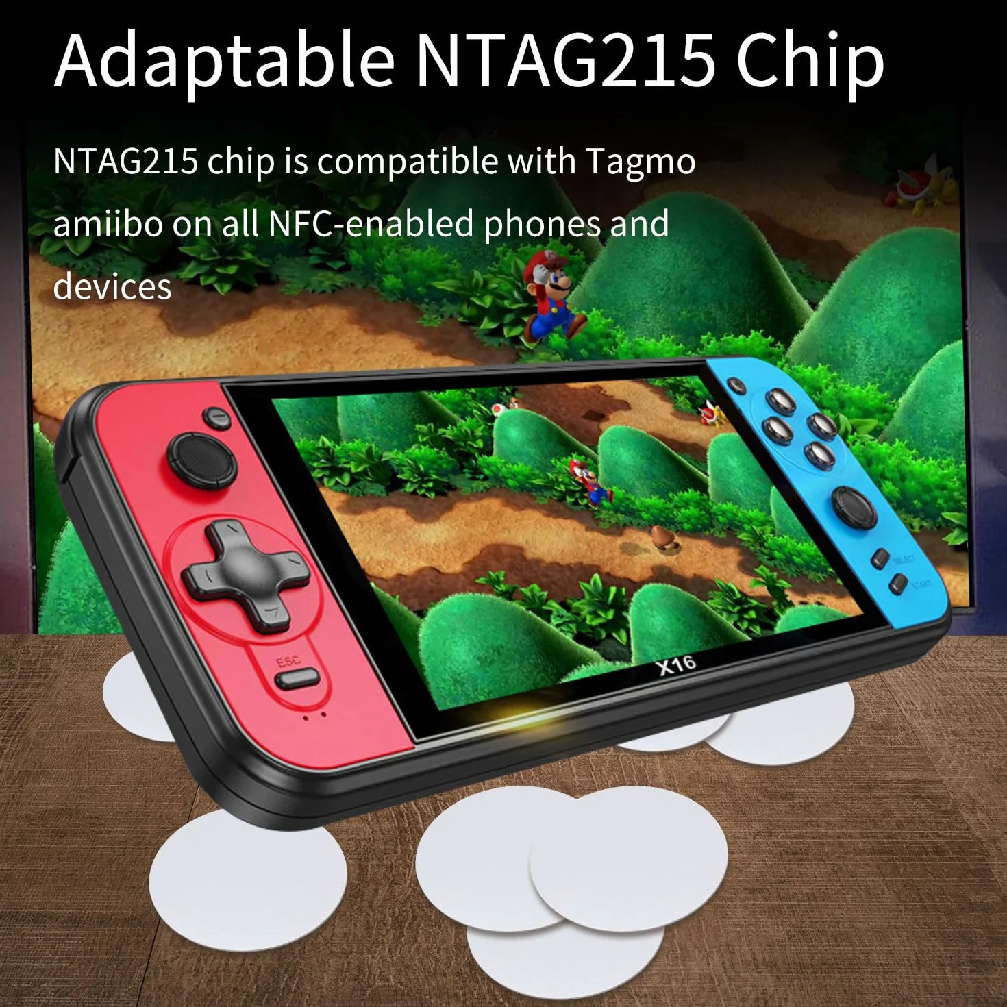 Tag NFC Adesivi NTAG215 Programmabili 504 byte per Telefoni Dispositivi NFC