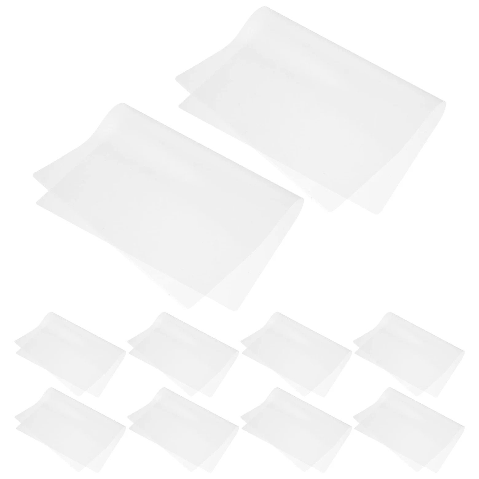 SHINEOFI 100 Fogli Pellicola per Laminazione A4 Trasparente 125 Micron Pellicola Protettiva per Documenti e Foto Buste Termiche per Plastificazione Ufficio e Scuola