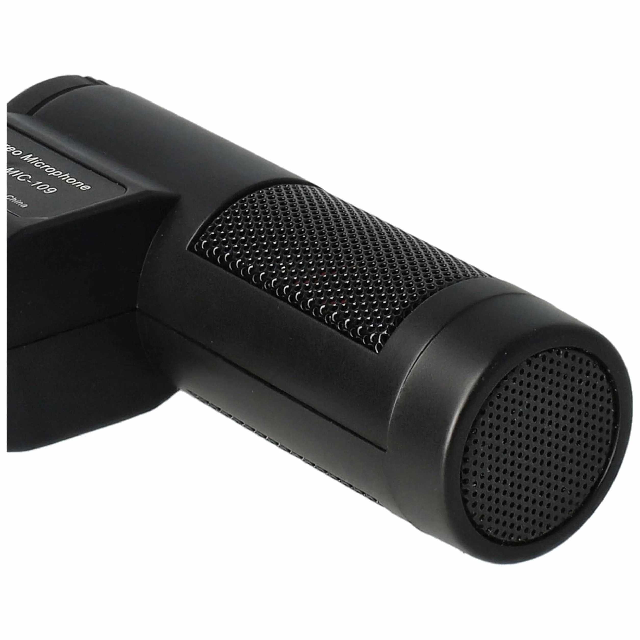 vhbw Microfono stereo esterno per Panasonic Lumix DMC-FZ300, DMC-FZ1000, DMC-LX3, DMC-LX5.