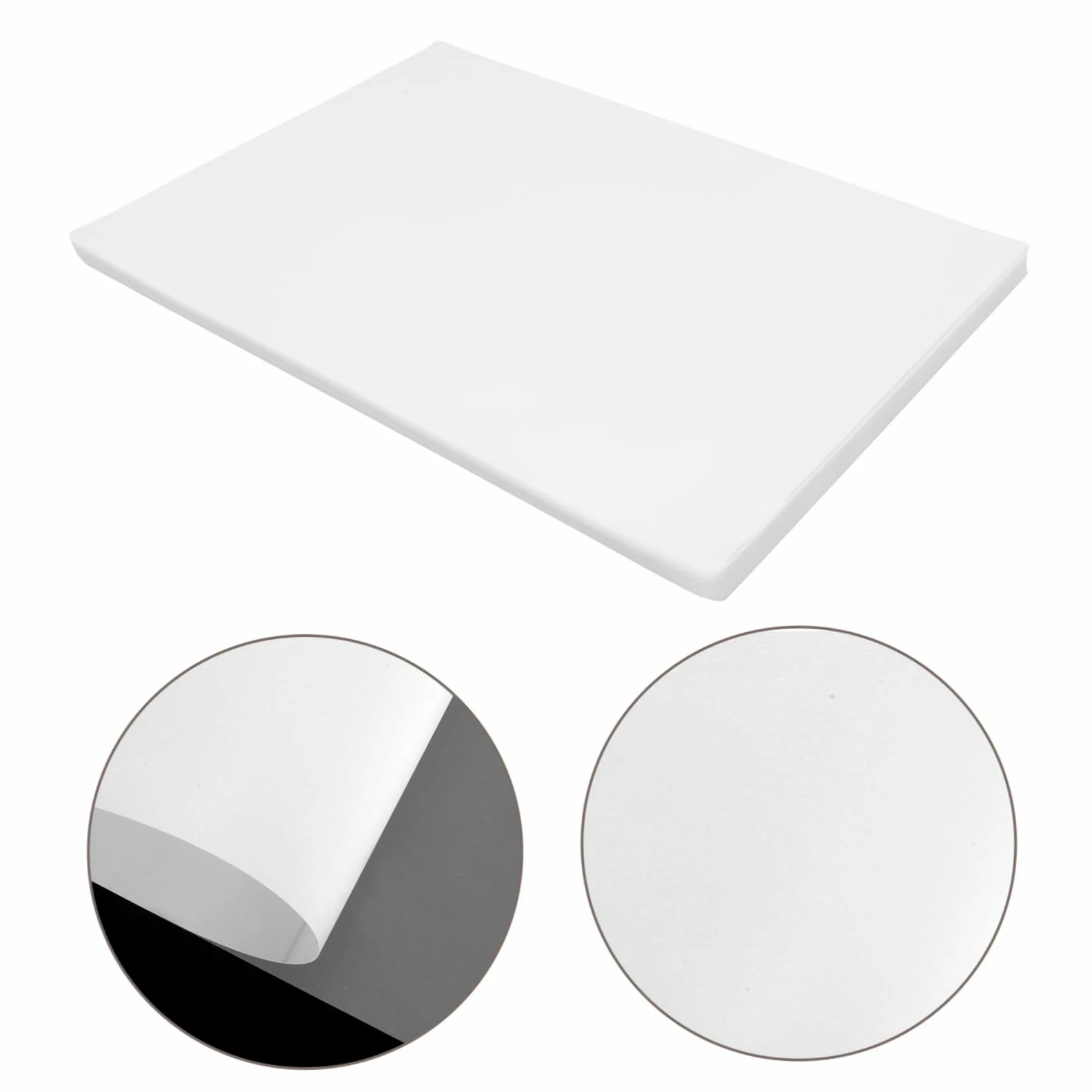 LALAFINA 100pezzi Trasparenti Per Laminazione Buste Termiche Per Immagini Per Plastificazione Pellicola Per Laminazione Buste Per in Grandi Quantità Materiali Per Artigianato