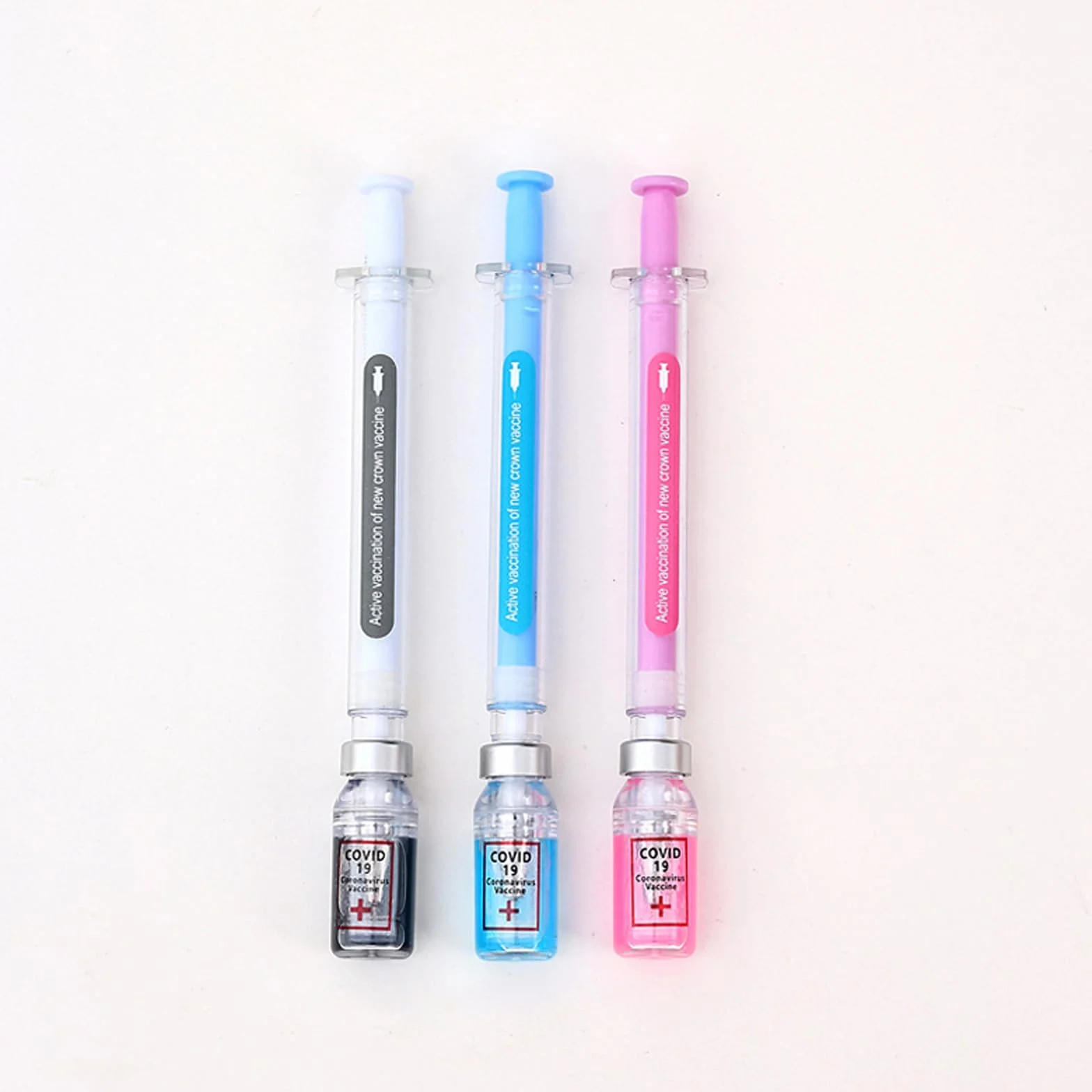 36 divertente penna gel inoculatore 0, 38 mm penna con inchiostri gel a punta d ' ago con marcatura in inchiostri neri per prendere appunti matite divertenti per ridimensionare