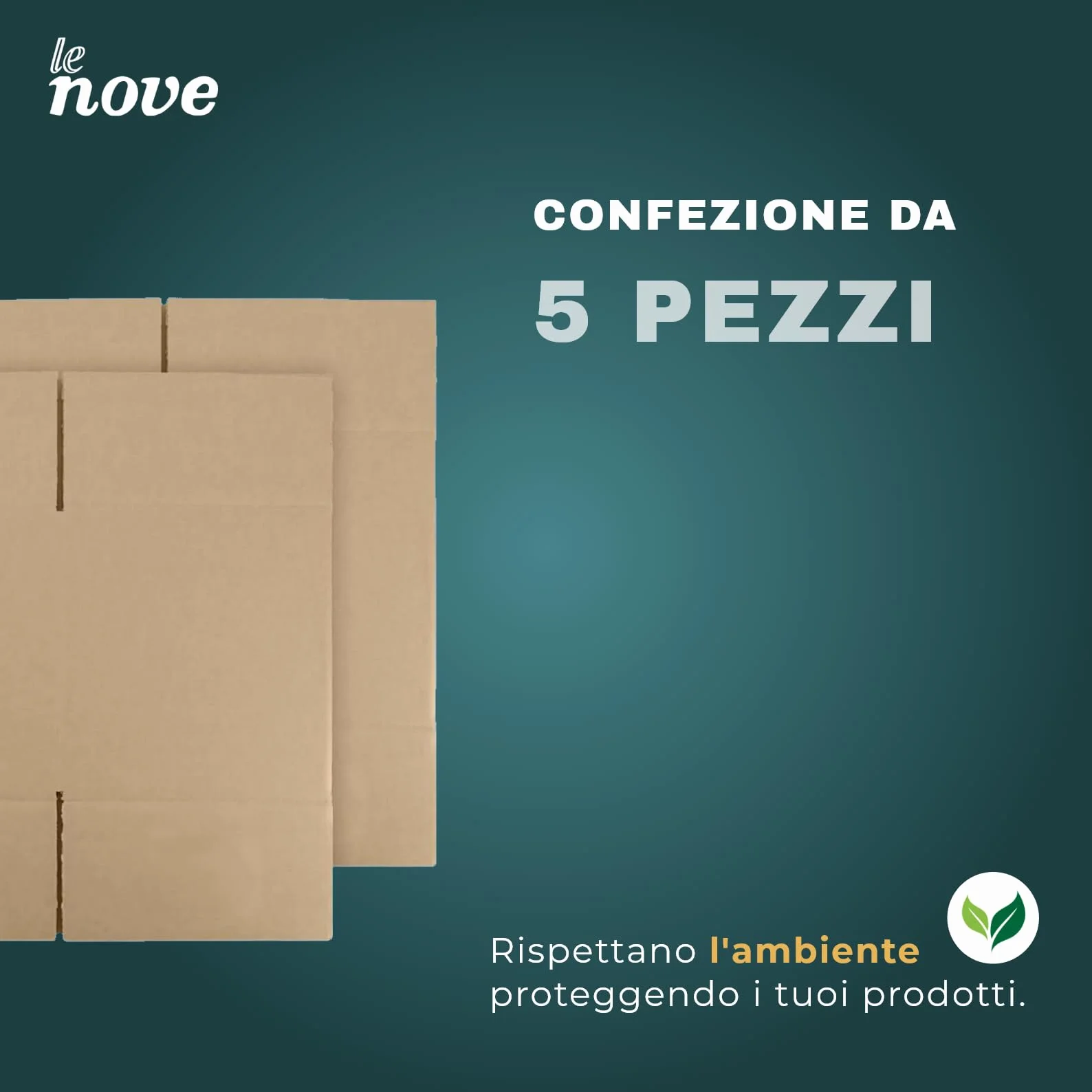 Scatole Cartone Doppia Onda 80x60x50 cm 5 Pezzi per Trasloco Spedizione Stoccaggio