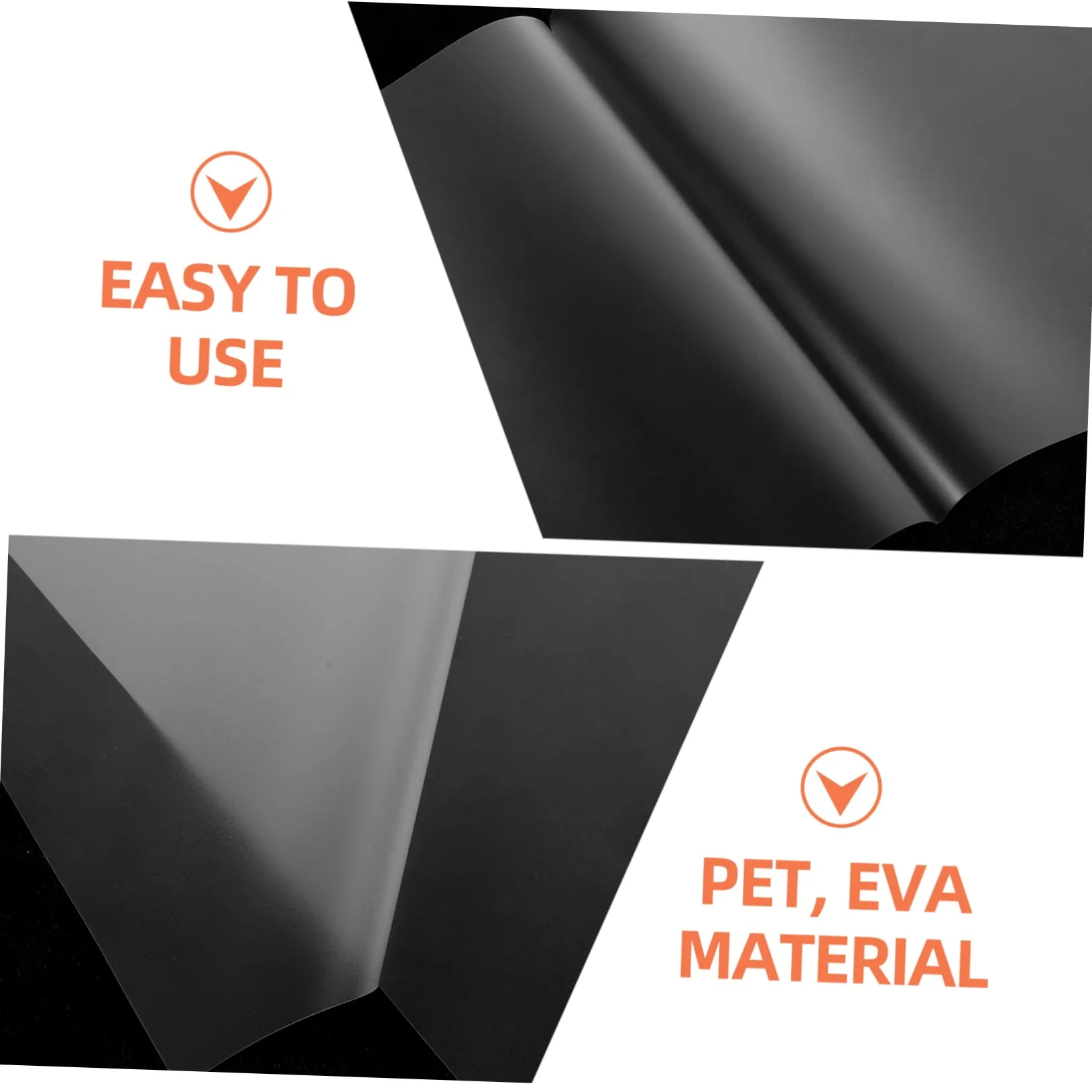 PLAFOPE 100 Pezzi Buste per Laminazione Termica Trasparenti, Film in Pet Eva 50 Micron, Protezione per Foto e Documenti, Uso Ufficio e Scuola