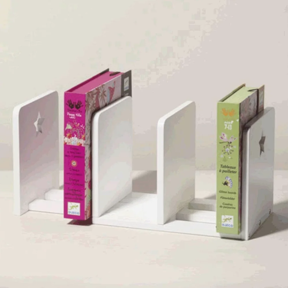Reggi Libri, Fermalibri Scaffale Per Desktop Estensibile Per Riviste In Legno Creativo Per Scaffali Per Libri Da Ufficio Per La Casa Ufficio Casa Scrivania(B-BLUE)
