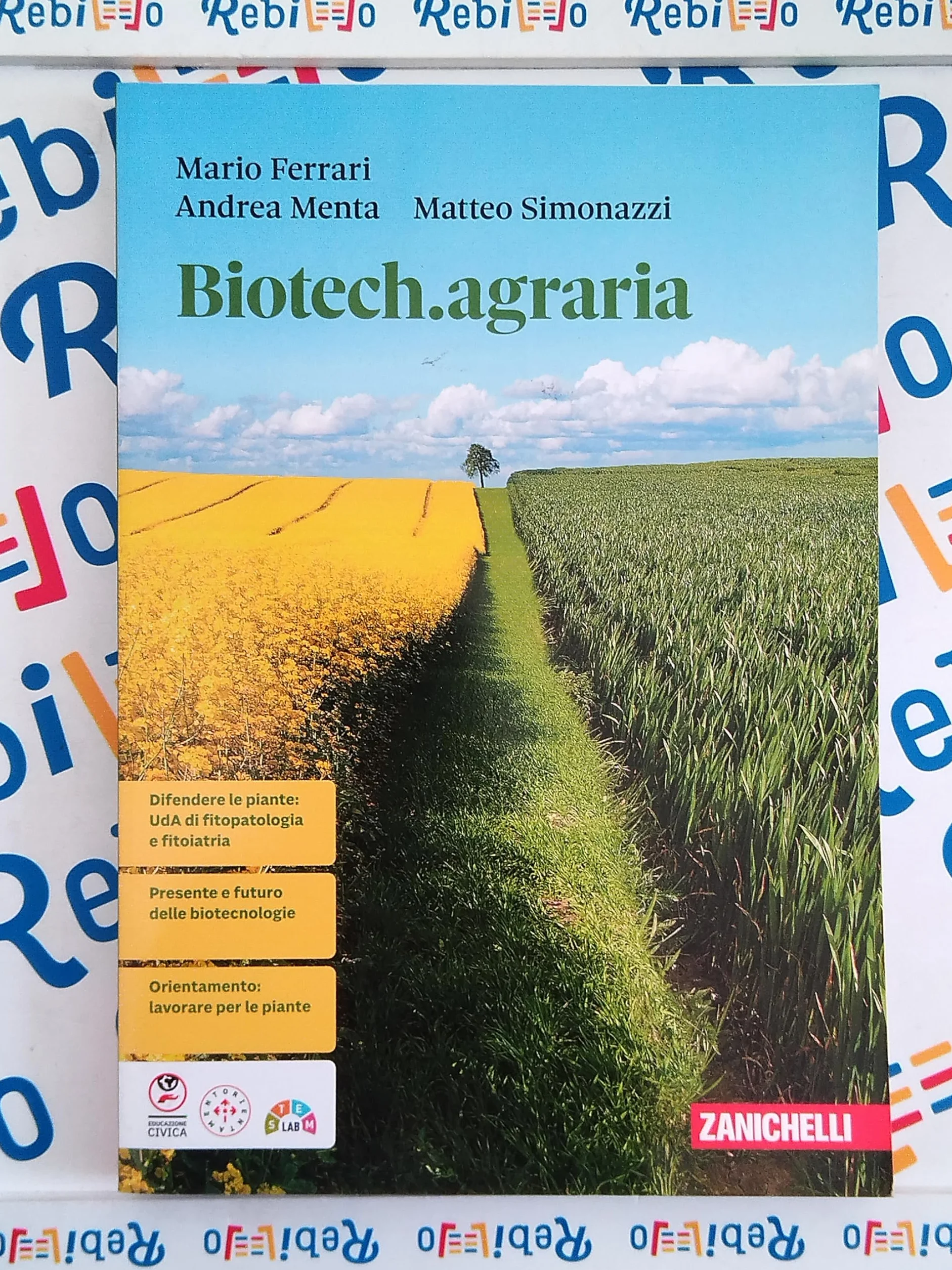 BIOTECH.AGRARIA - VOLUME UNICO (LDM) - (9788808799371) + Materiali didattici – Rebillo