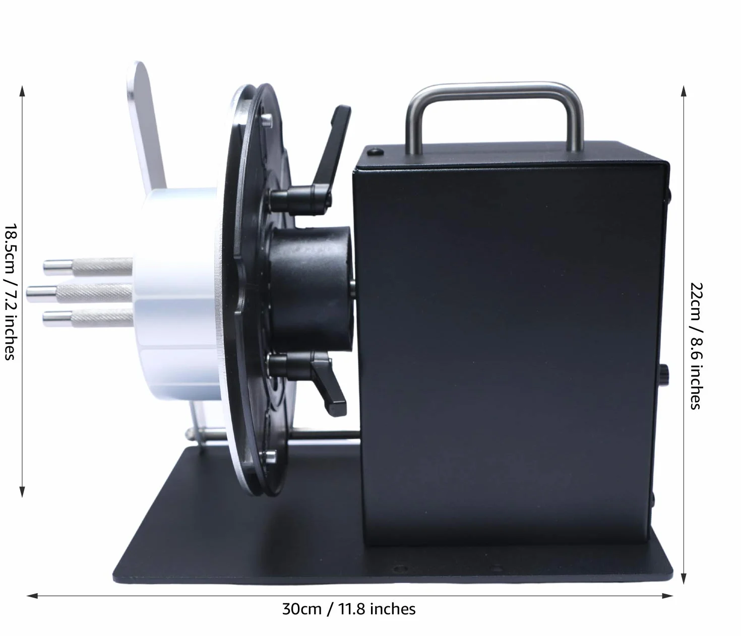 U.S. Solid Avvolgitore etichette automatico 1"-3" 120 mm 185 mm