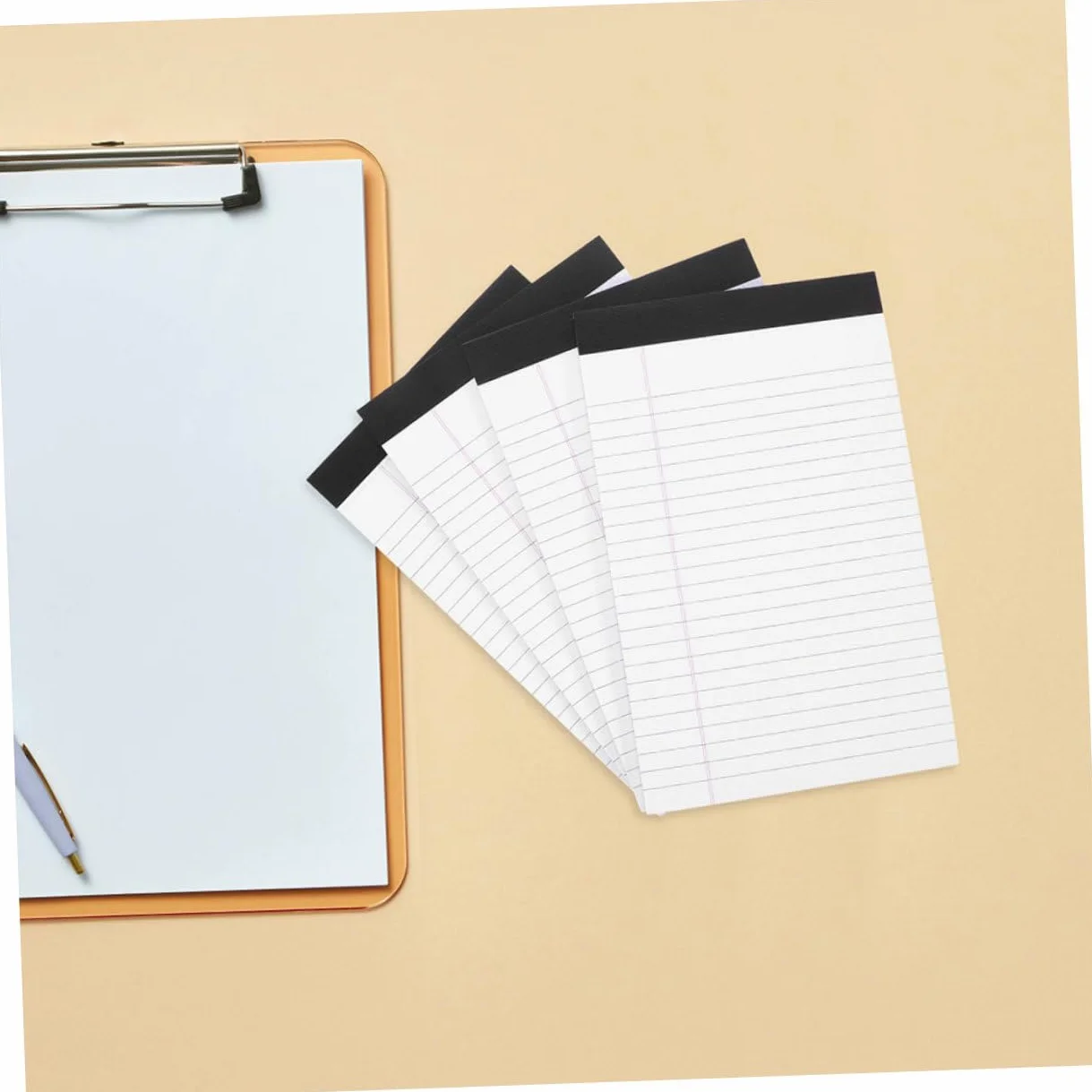 Lurrose Festa Scuola Decor Set di 8 Blocchi Note Legali A5 Carta a Righe Larghe, Facili da Strappare, Design Delicato e Semplice per Studenti e Appunti