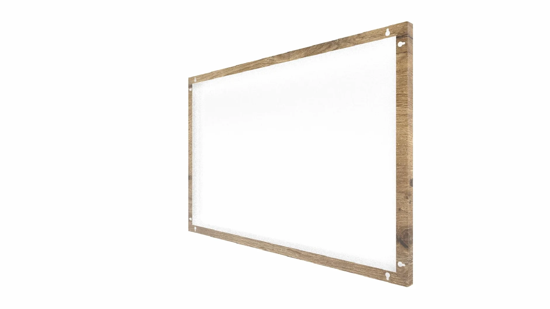 Lavagna magnetica in acciaio LEGNO 90x60cm MetalBoards lastra adatta per tutti i tipi di calamite + set di accessori GRATIS