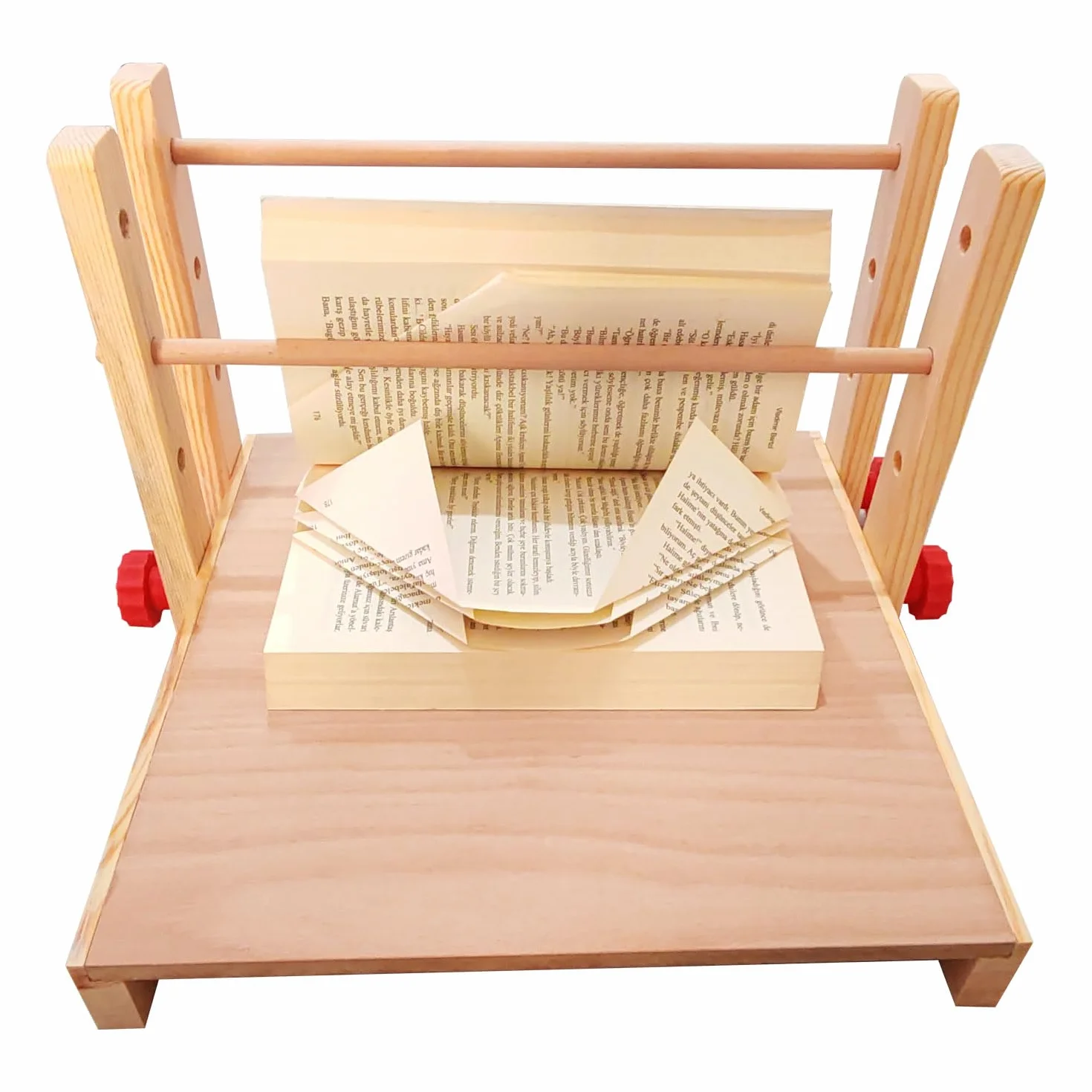 Book Folding Stand, Portable Multipurpose Book Deko Folding Tools