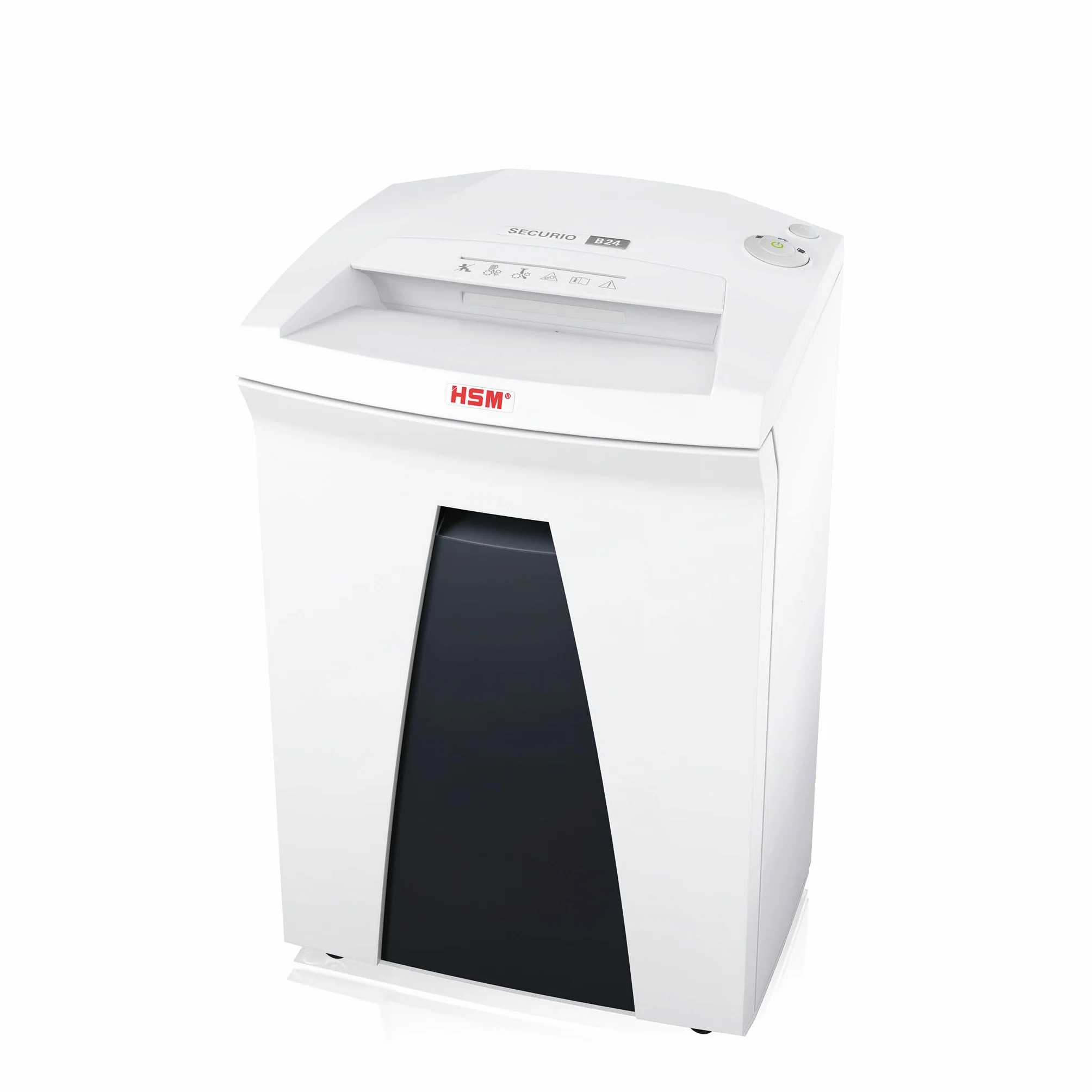 HSM Securio B24 1783111 Distruggidocumenti da 4,5x30mm, Bianco, taglio a frammenti