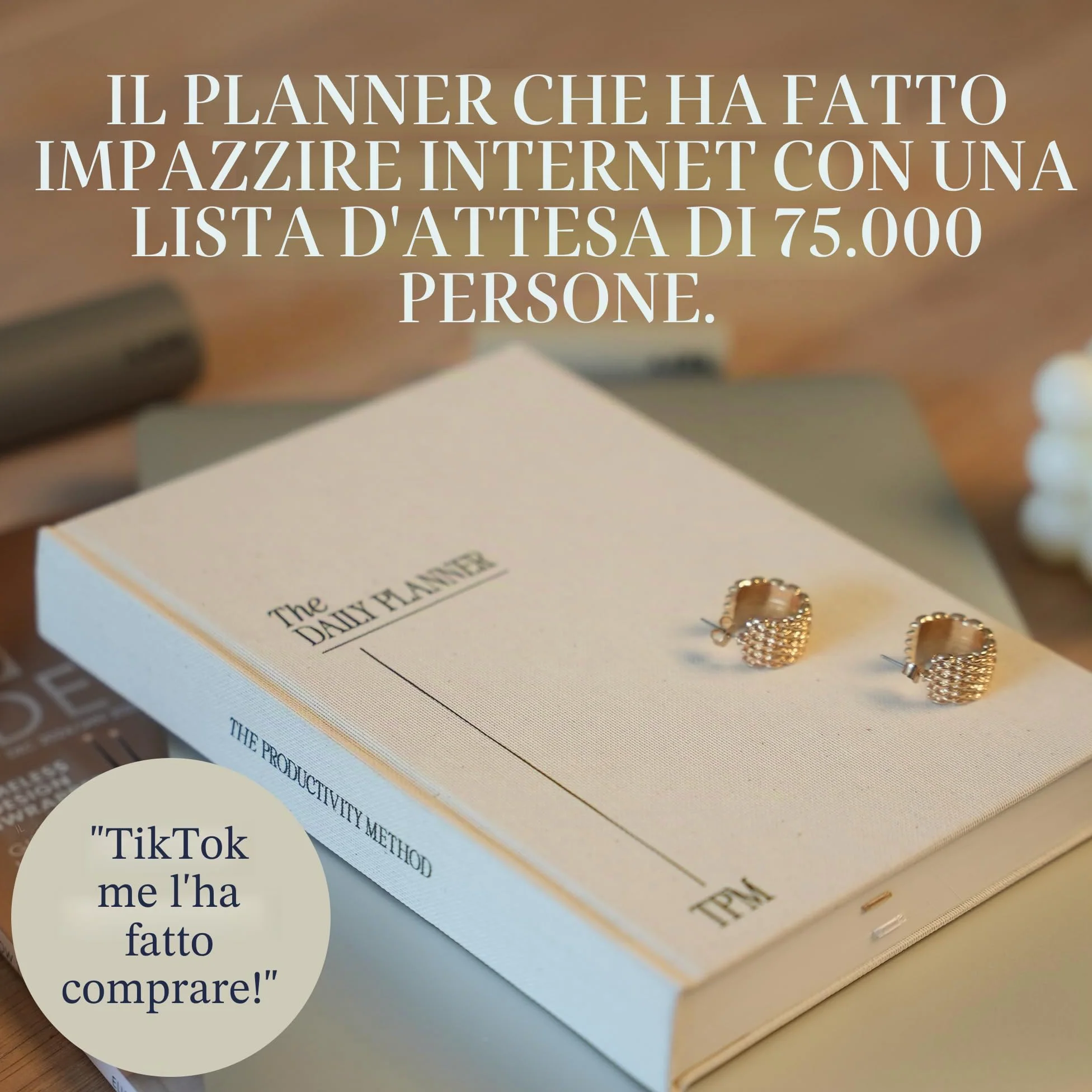 Planner per la produttività con copertina rigida, agenda giornaliera per organizzazione, gestione del tempo e produttività, planner A5 non datato con il metodo virale di Grace Beverley | Linen Dreams