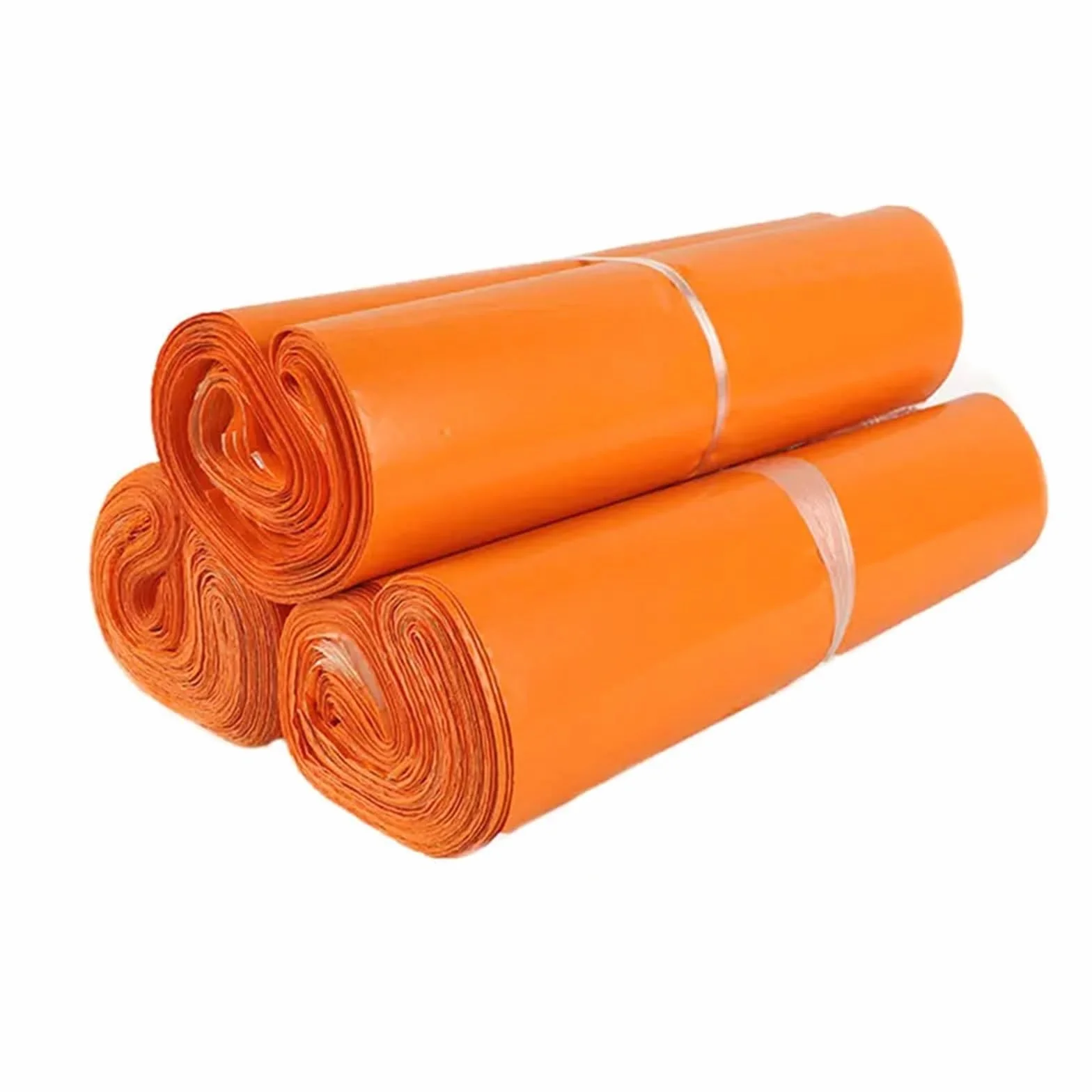 Borsa da imballaggio espressa 50 Pz/Lotto Colore Arancione Nuovo Plastica Express Mailing Borse Vestiti Impermeabili del Sacchetto Addensare PE Autosigillante Adesivo Corriere Borsa (Color : 45X60 cm