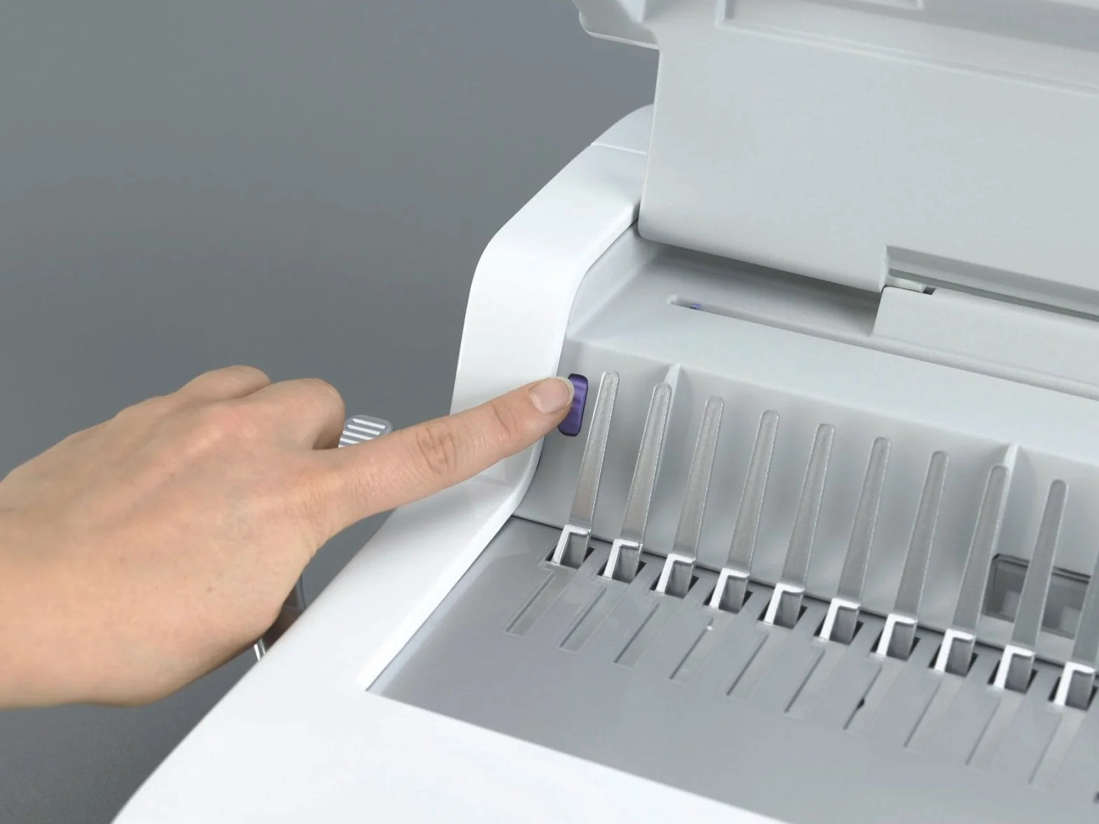 Fellowes 5620701 Rilegatrice Elettrica a Dorsi Plastici Pulsar-E, Capacità di Rilegatura 300 Fogli